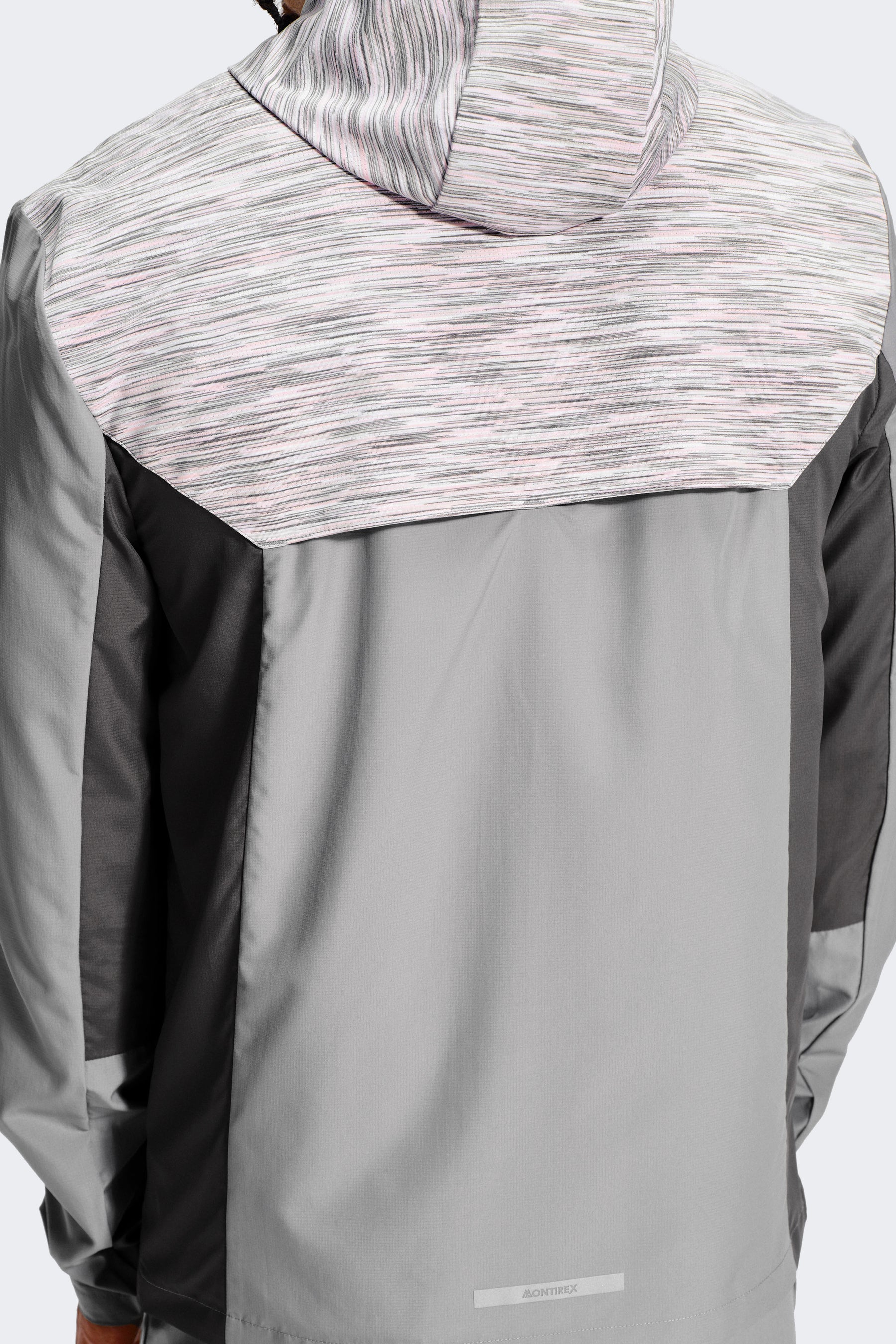 Trail Windbreaker - Grey/Pink