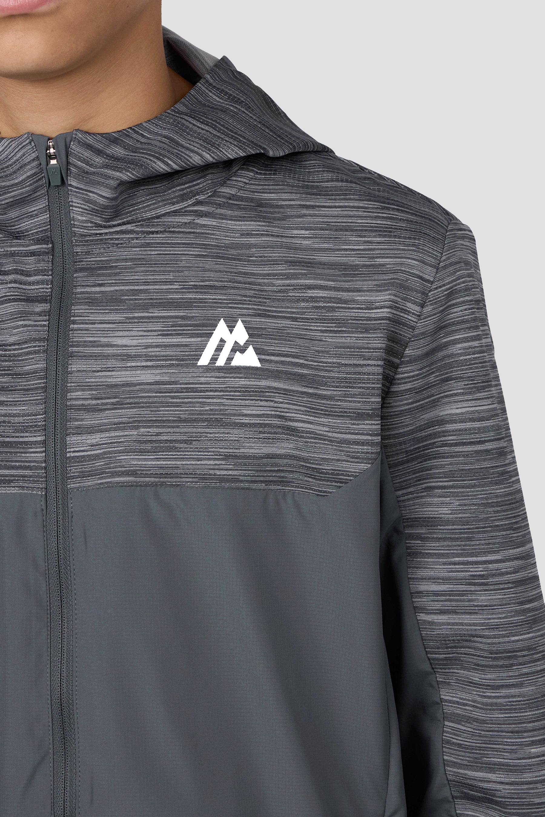 Boys Trail 2.0 Windbreaker - Slate Grey Multi