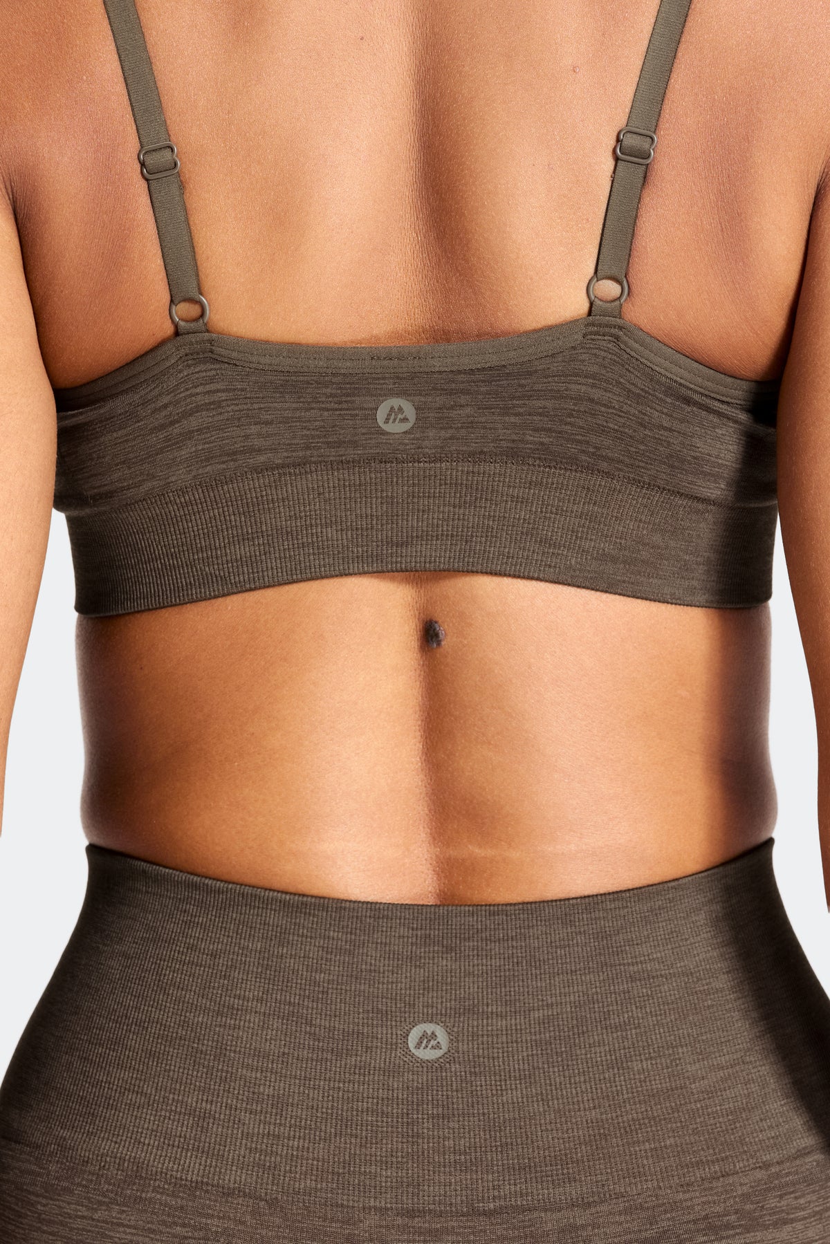 Trail Seamless legging - Macchiato Marl