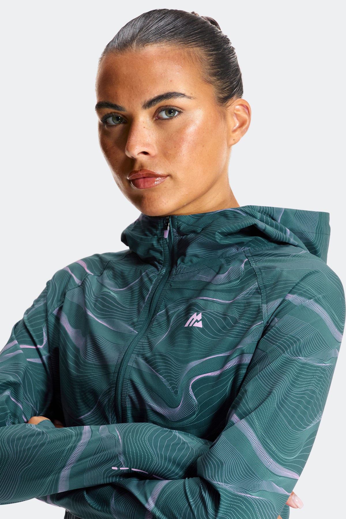 Bora Windbreaker - Winter Teal/Powder Pink/Frosted Teal