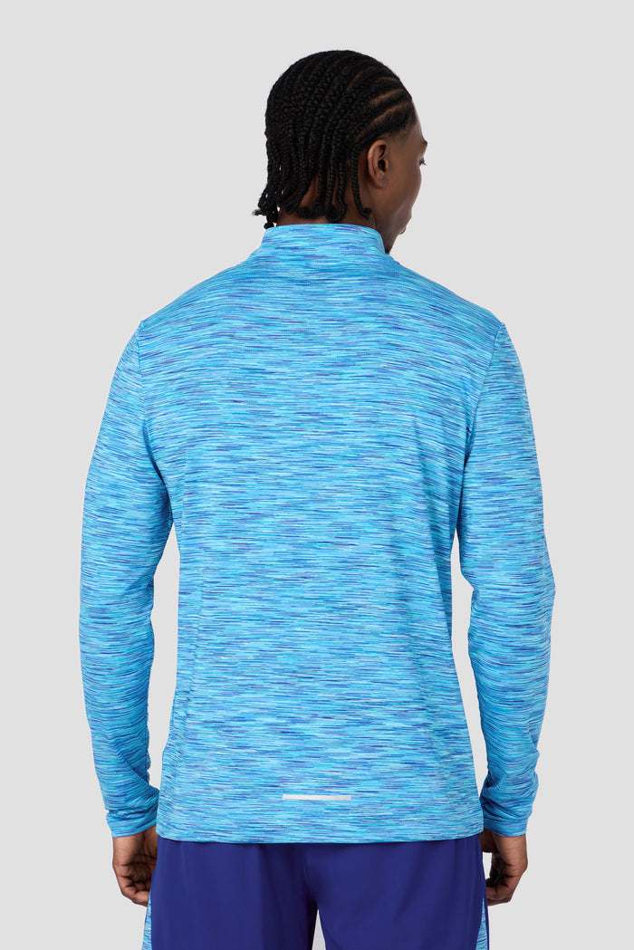 Trail 1/4 Zip - Blue Multi