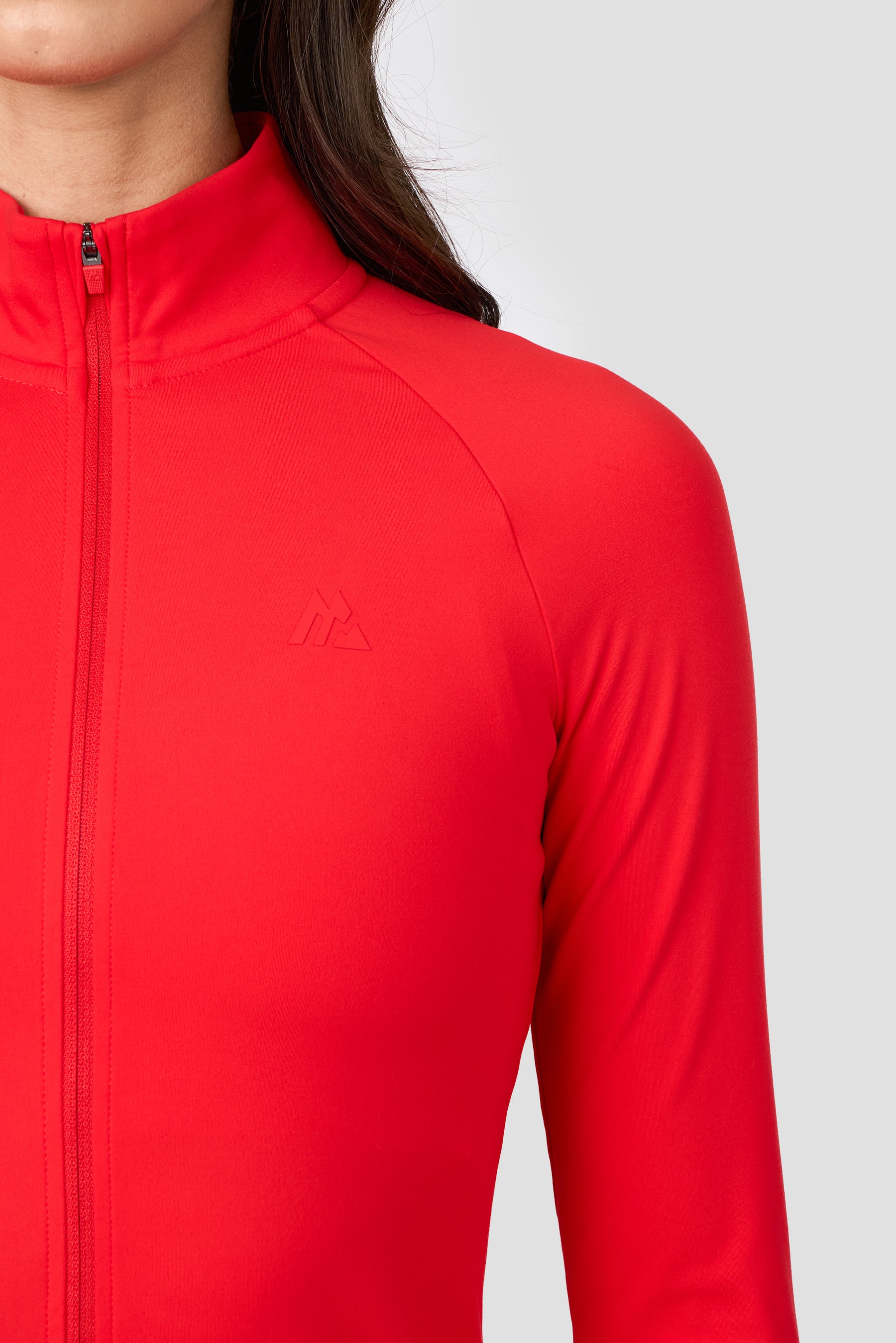 Form Full Zip - Poppy Red