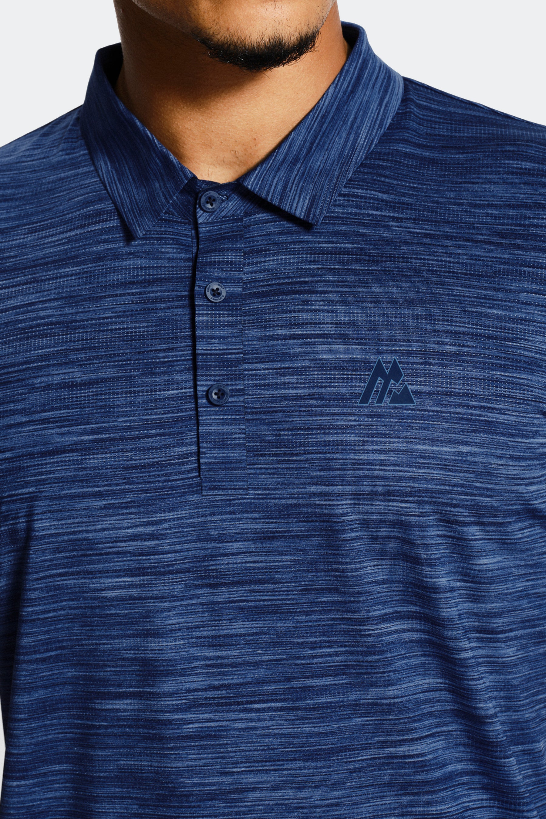Trail Polo - Navy/Blue Multi