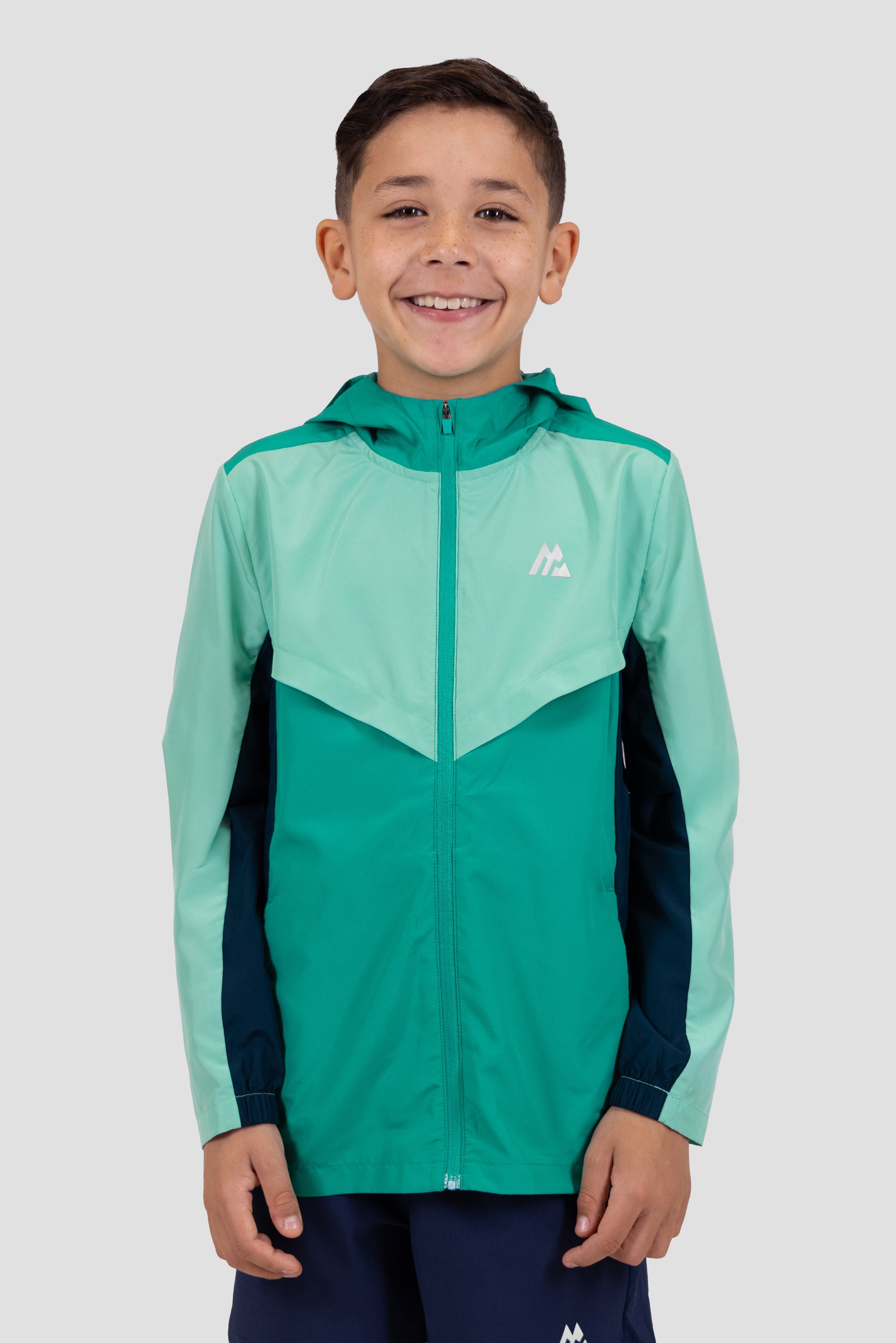 Boys Speed 2.0 Windbreaker - Aruba/Fluorite/Midnight Blue