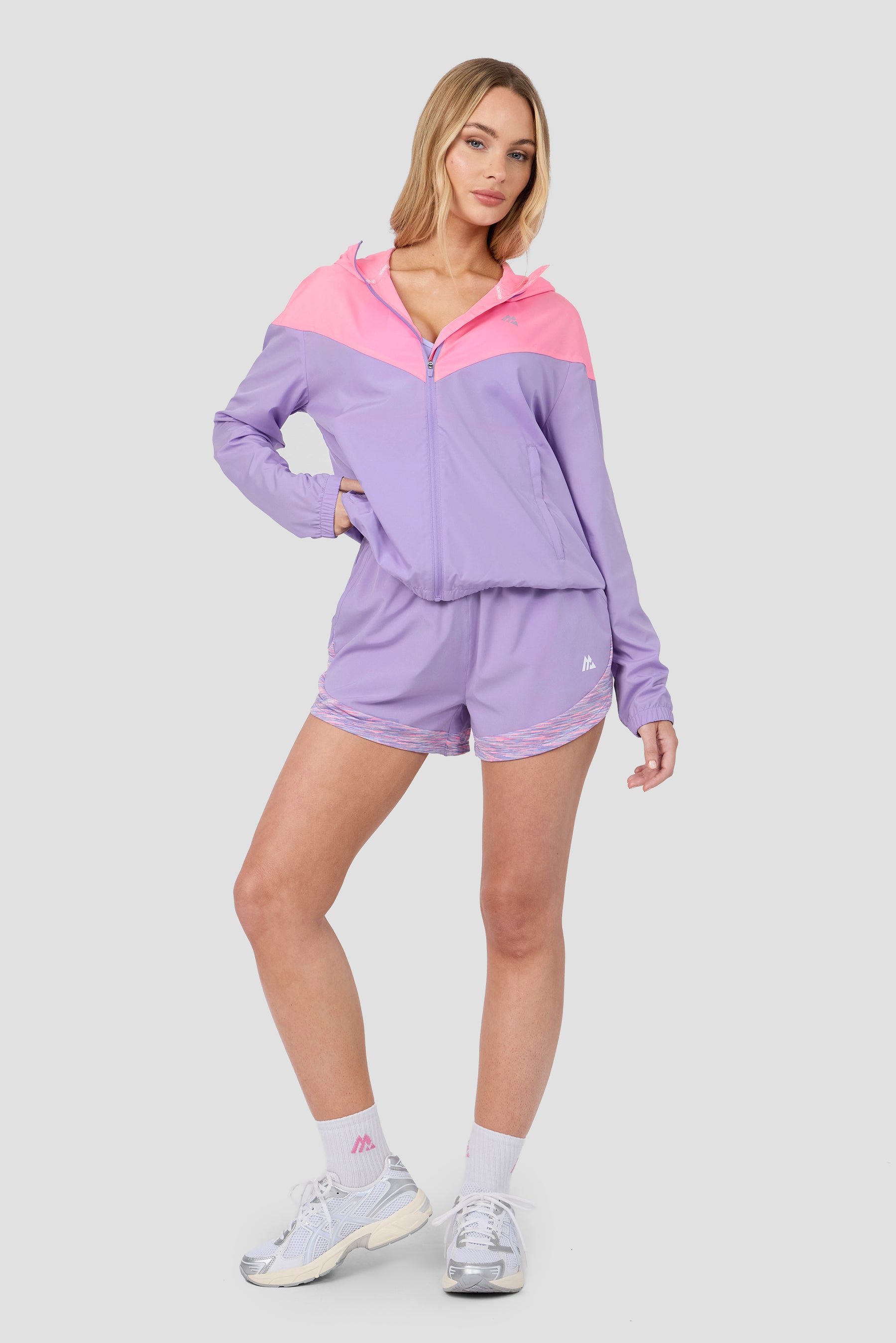 Move Windbreaker - Cotton Candy/Violet Tulip
