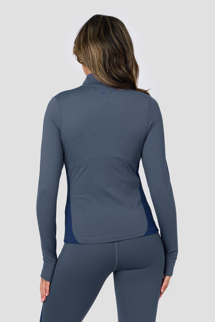 STRIDE FULL ZIP - VINTAGE INDIGO/GLACIER LAKE/ESTATE BLUE