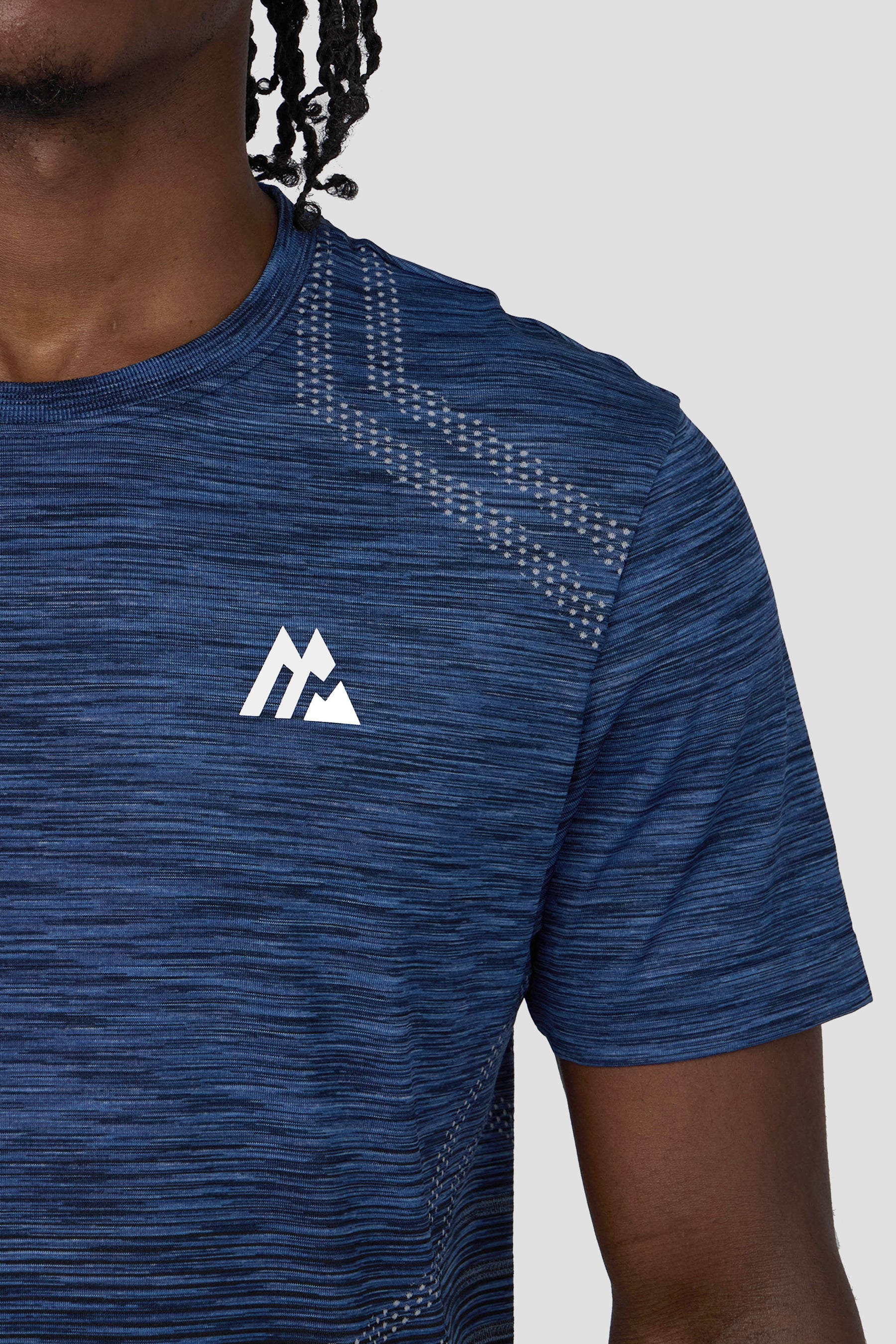 Vector Seamless T-Shirt - Charcoal Blue/Navy