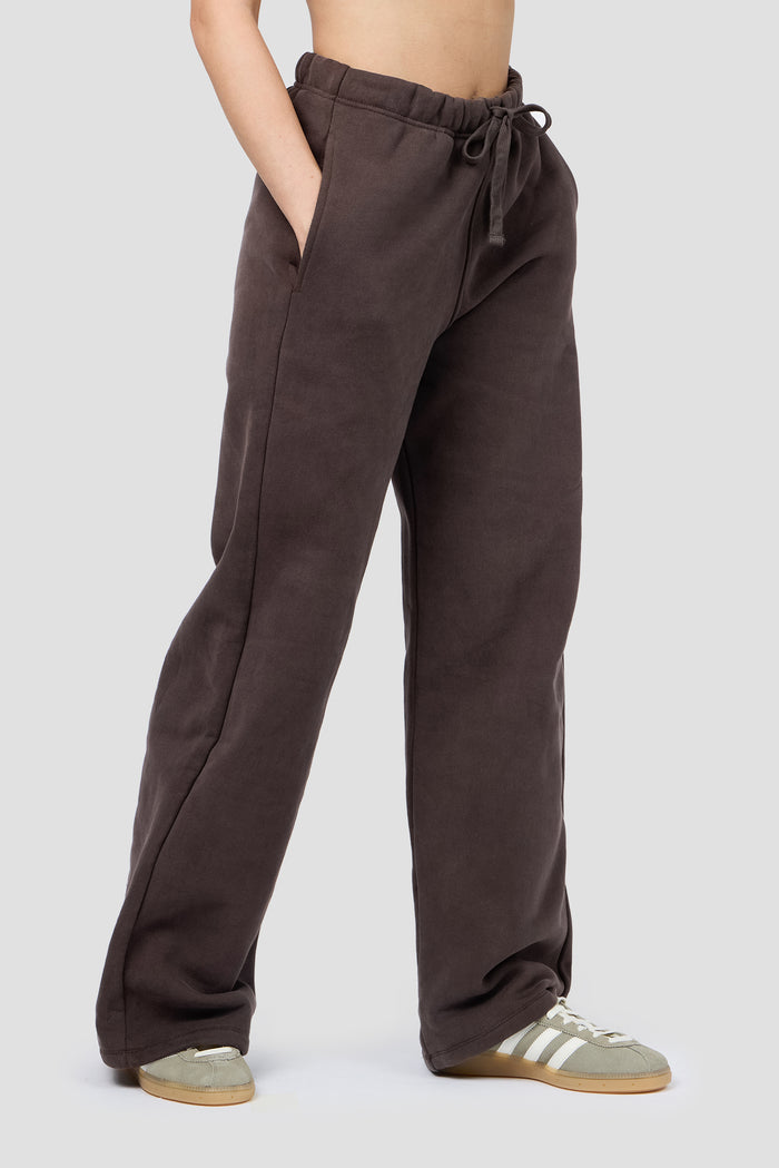 Form Fleece Wide Jogger - Cocoa
