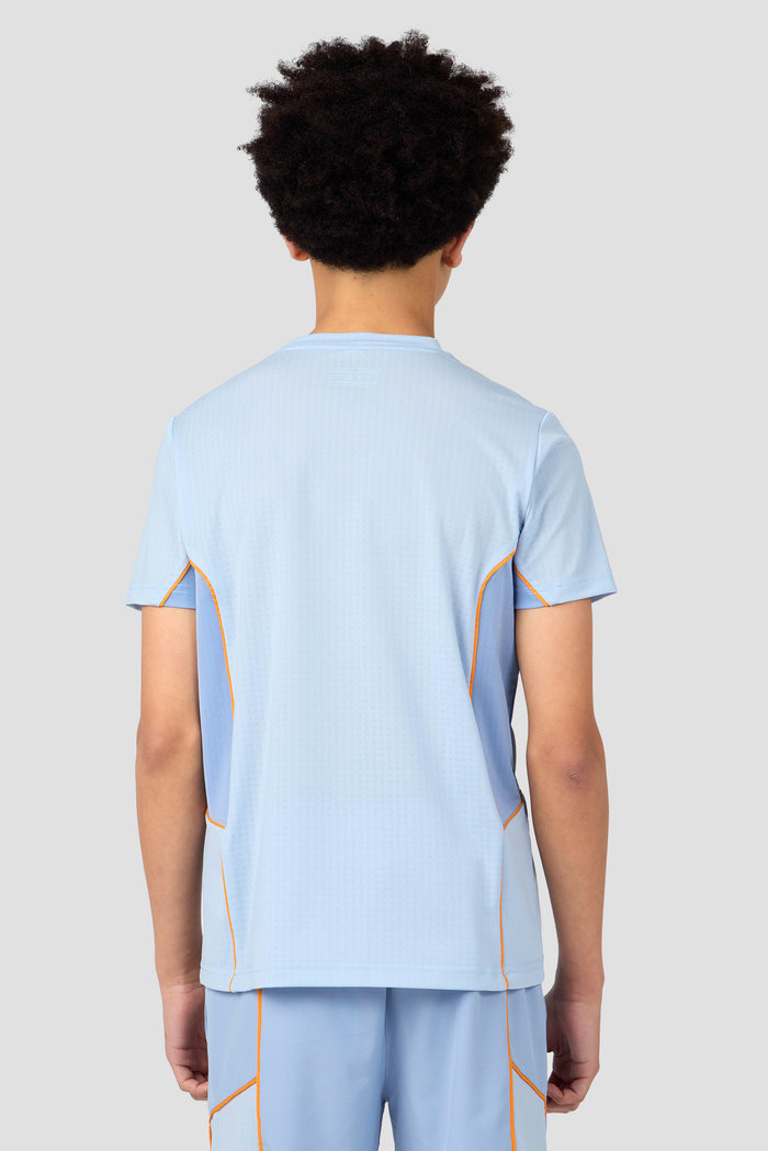 Boys Chroma T-Shirt - Summer Mist/Cloudy Blue/Tangerine Glow