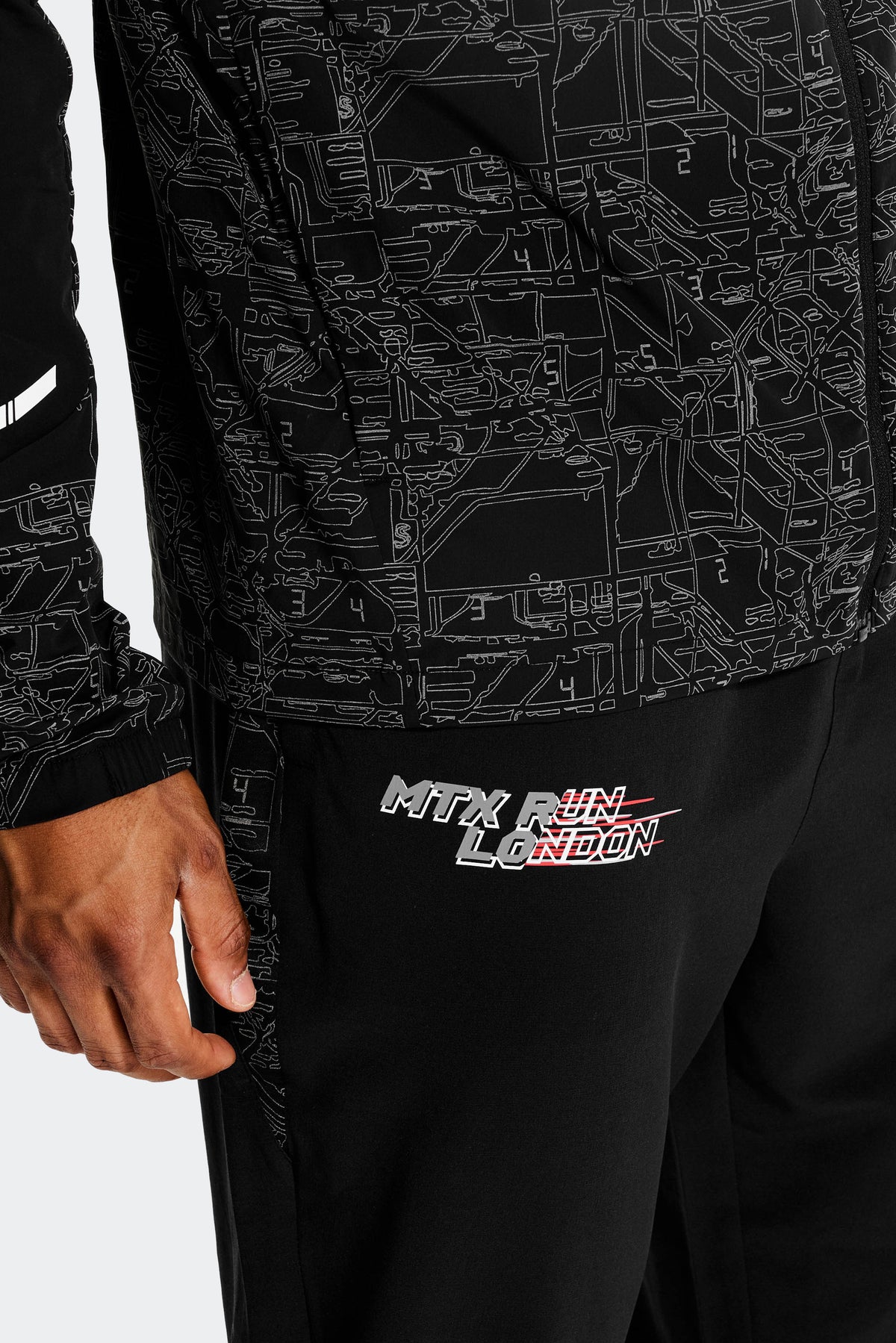 MTX Run City London Pant - Black