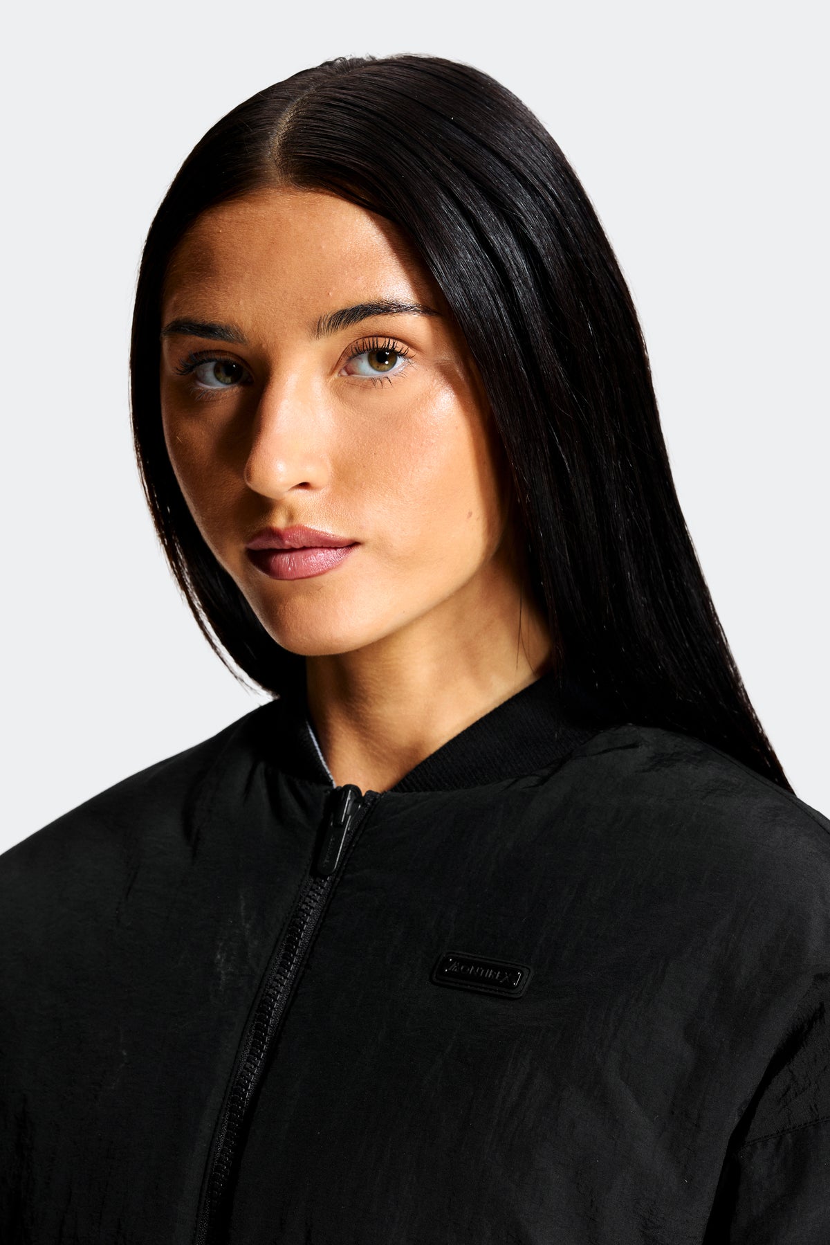 Gemini Reversible Bomber Jacket - Black/Grey Orchid