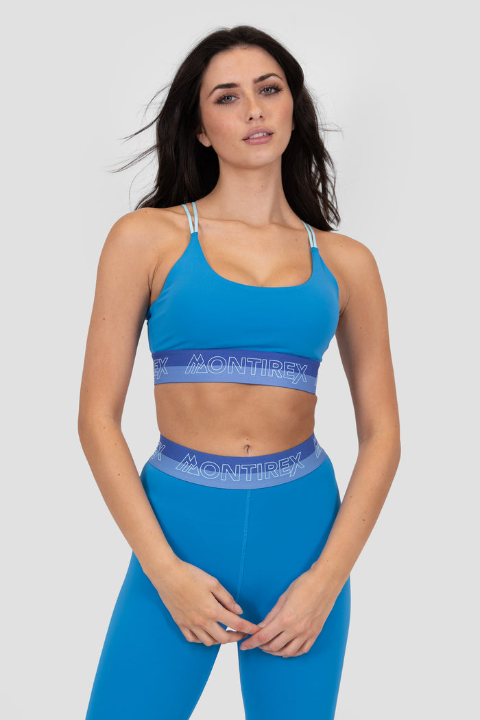Icon Contrast 2.0 Bra - Huron/Caspian/Bondi