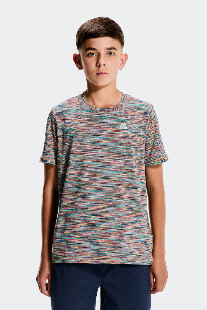 TRAIL 2.0 T-SHIRT - AGENCY/MINT BLUE/ICED TANGO/BLISSFUL BLUE/CORAL EMBER