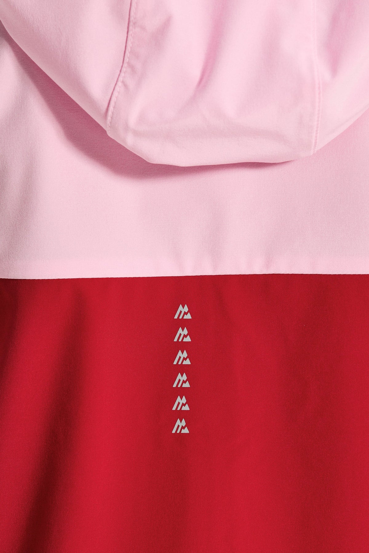 Girls Energy Windbreaker - Bubble Pink/Cherry Red