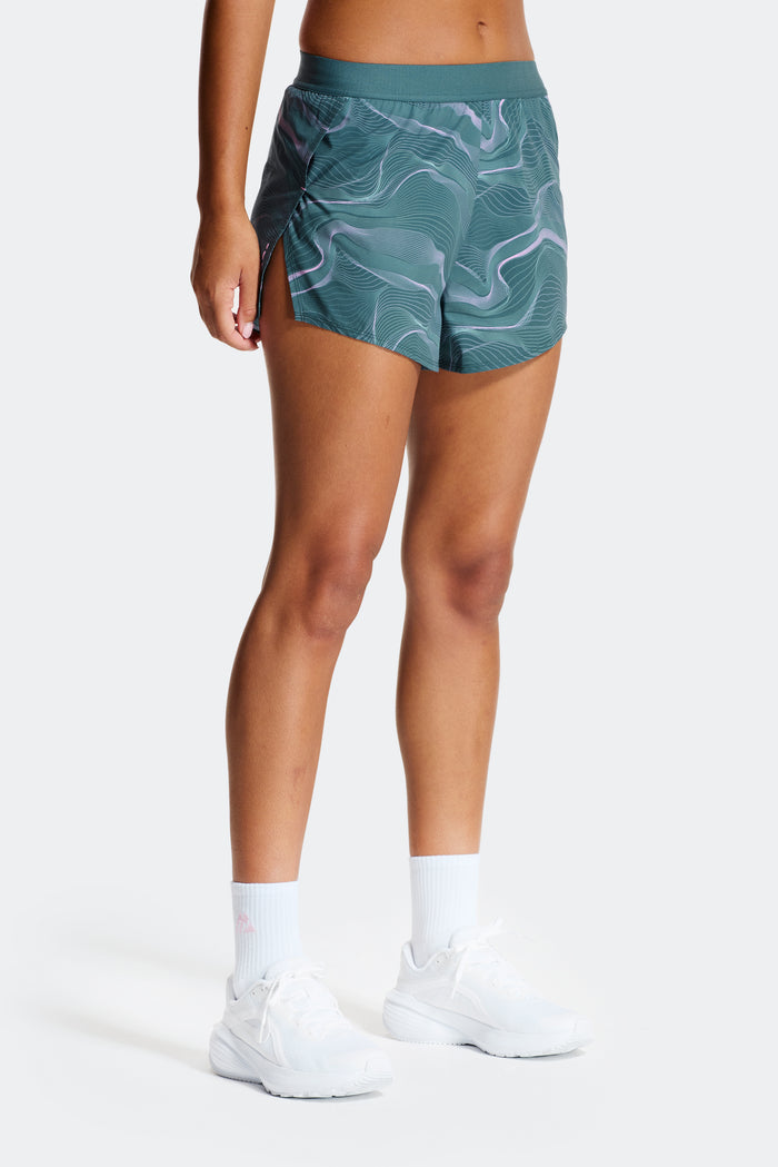 Bora Short - Winter Teal/Powder Pink/Frosted Teal