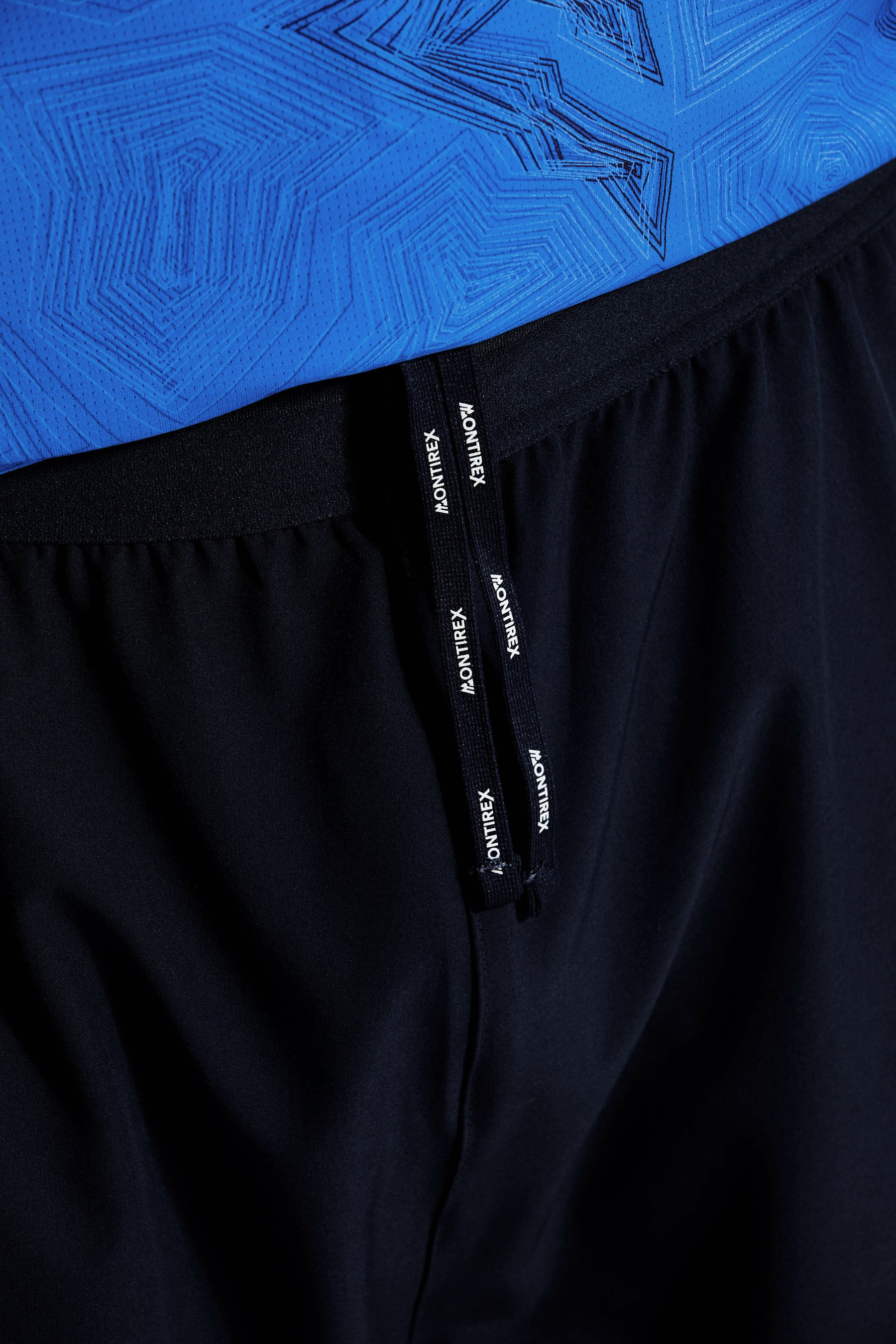 Geo M Print Short - Midnight Blue/Celestial Blue