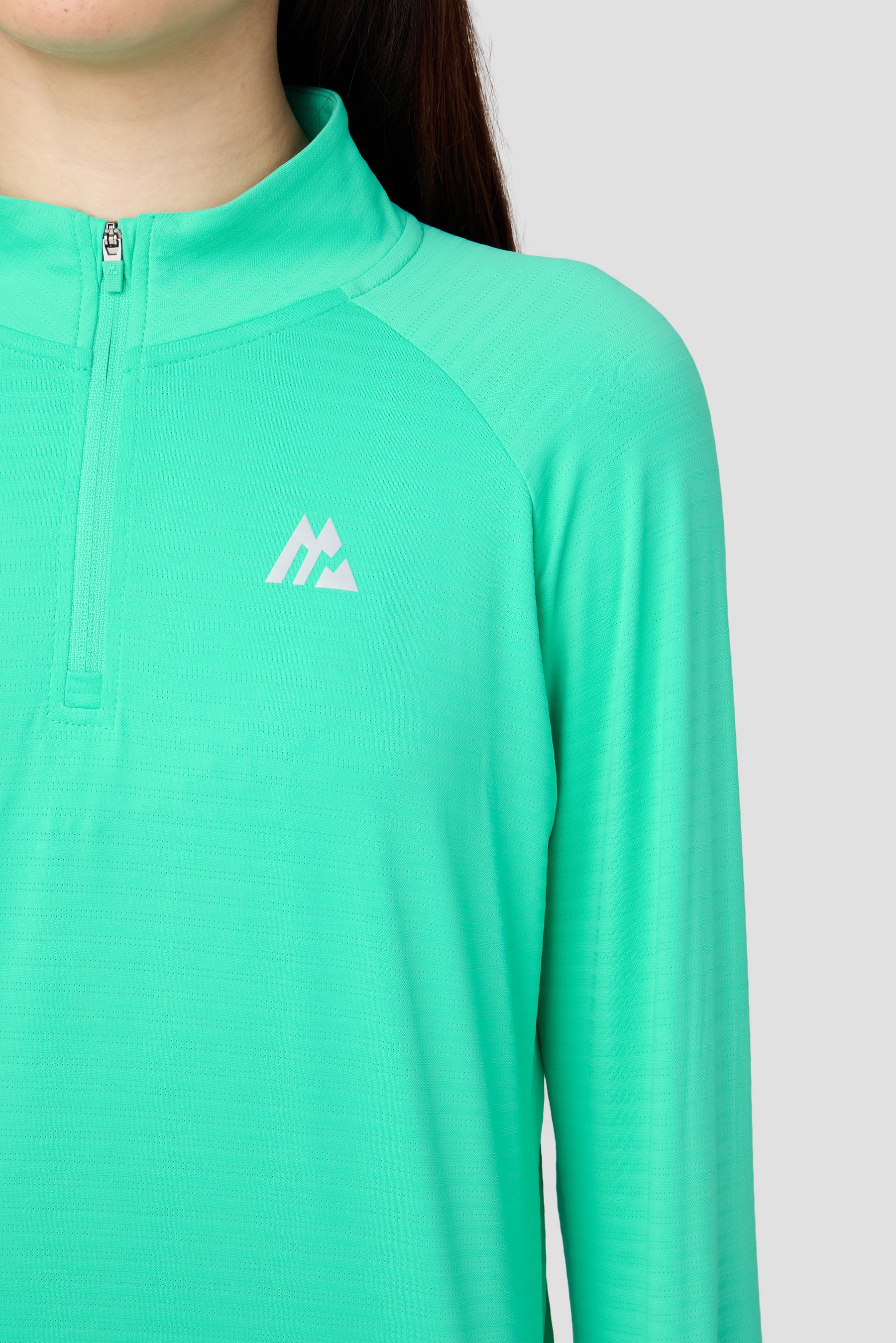 Girls Energy 1/4 Zip - Tropical Lagoon