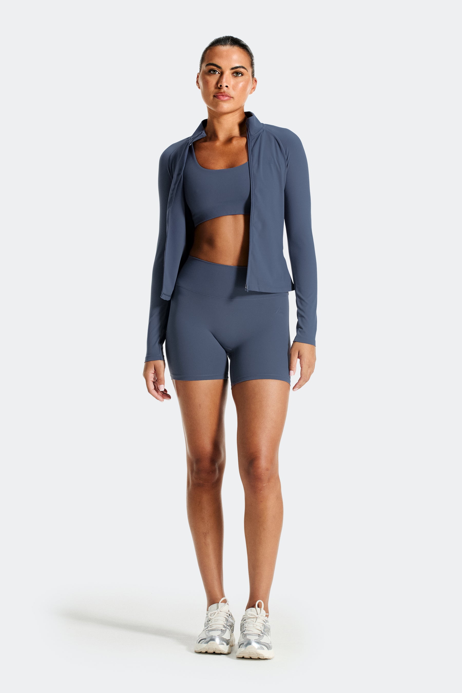 Form Sports Bra - Greyed Indigo