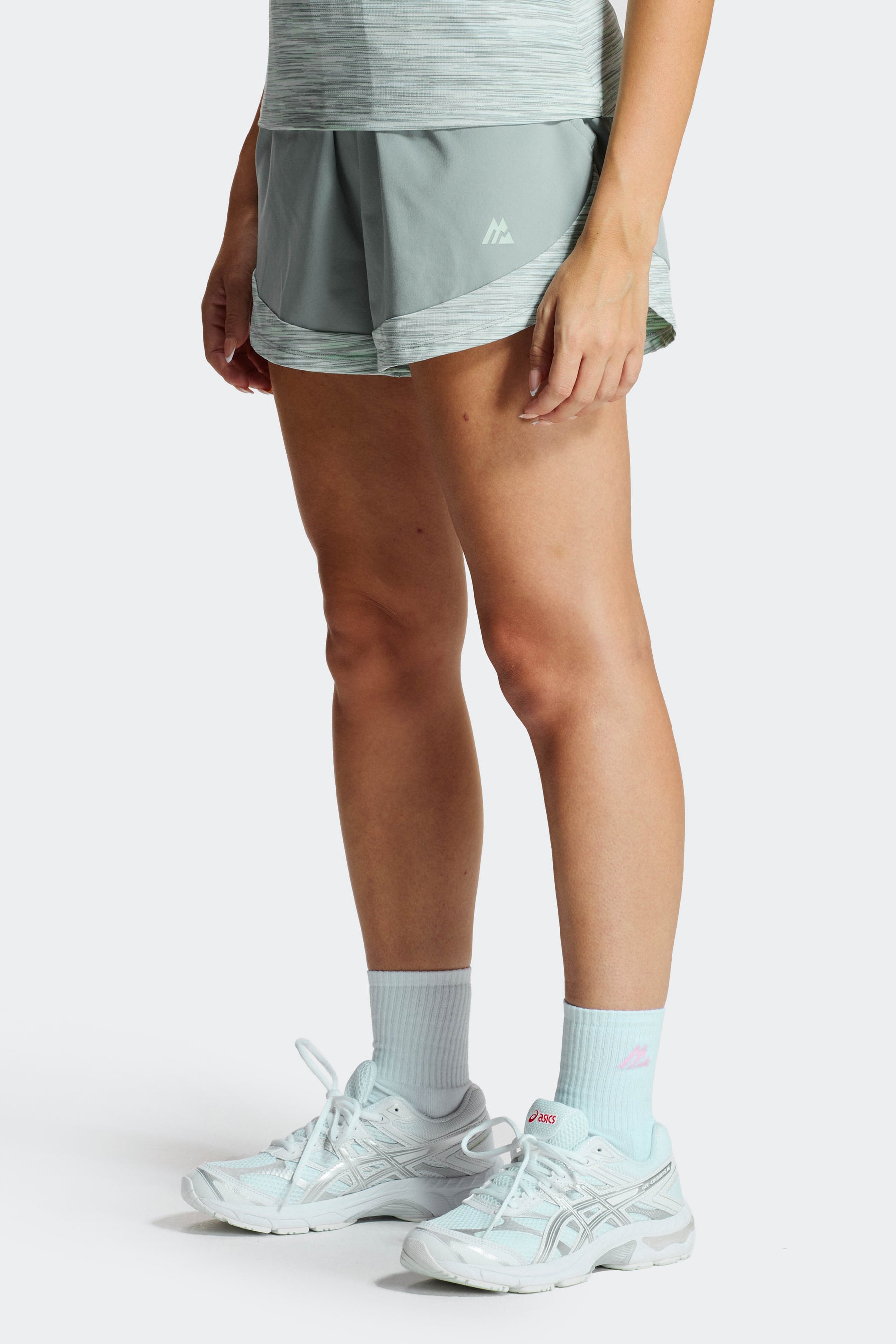 Women's Trail Short - Slate/Honeydew/White