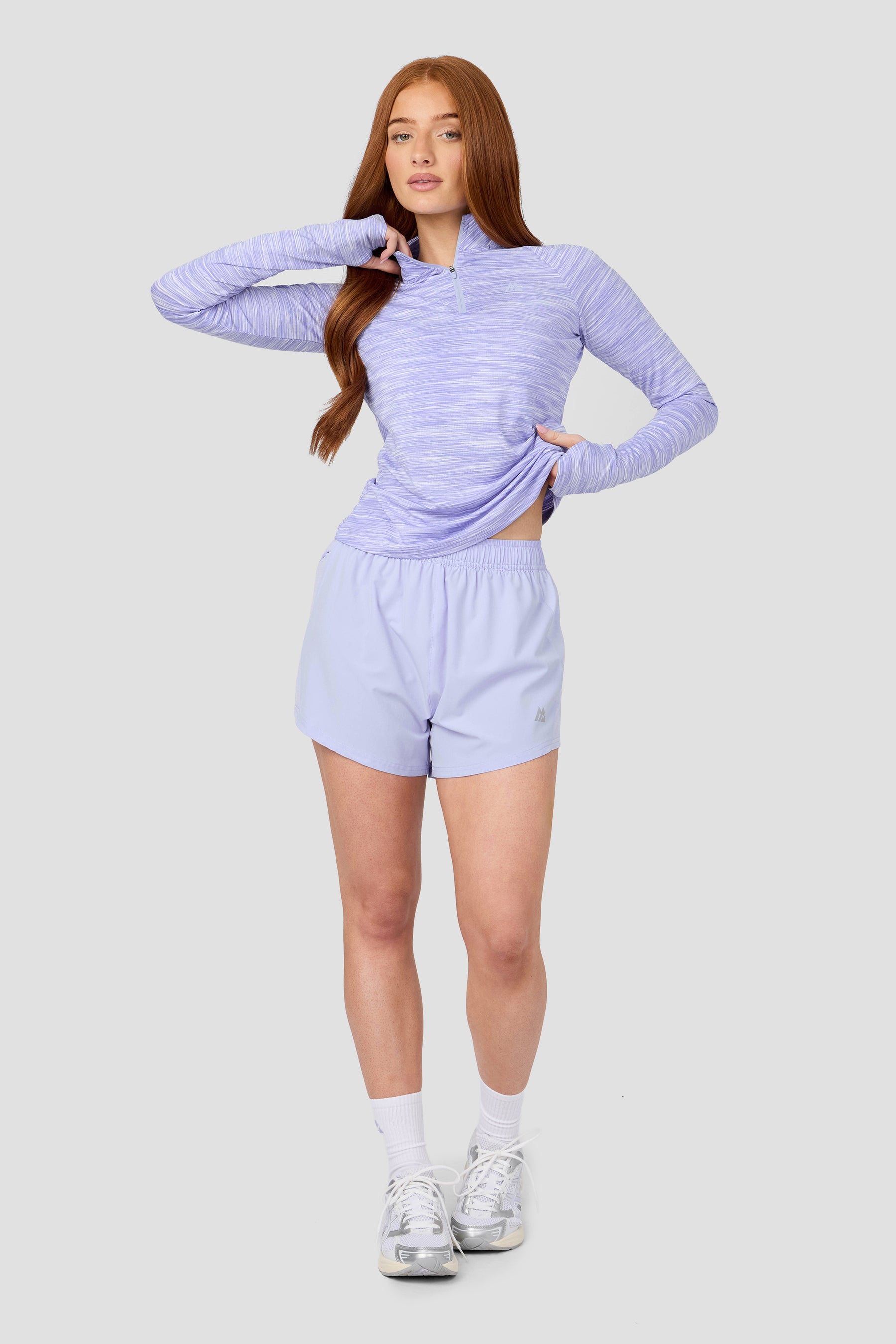Women's Trail 2.0 1/4 Zip - Lilac Multi/White