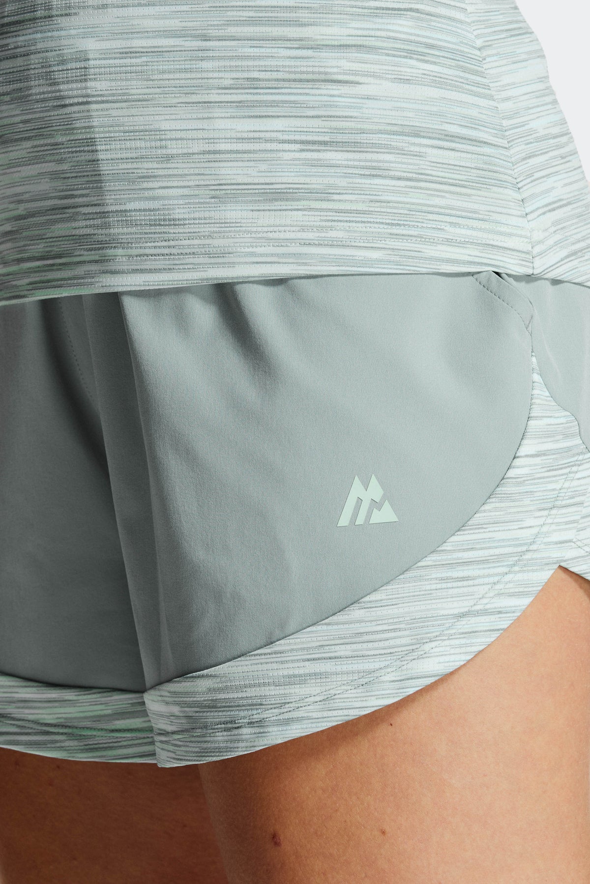Women's Trail Short - Slate/Honeydew/White