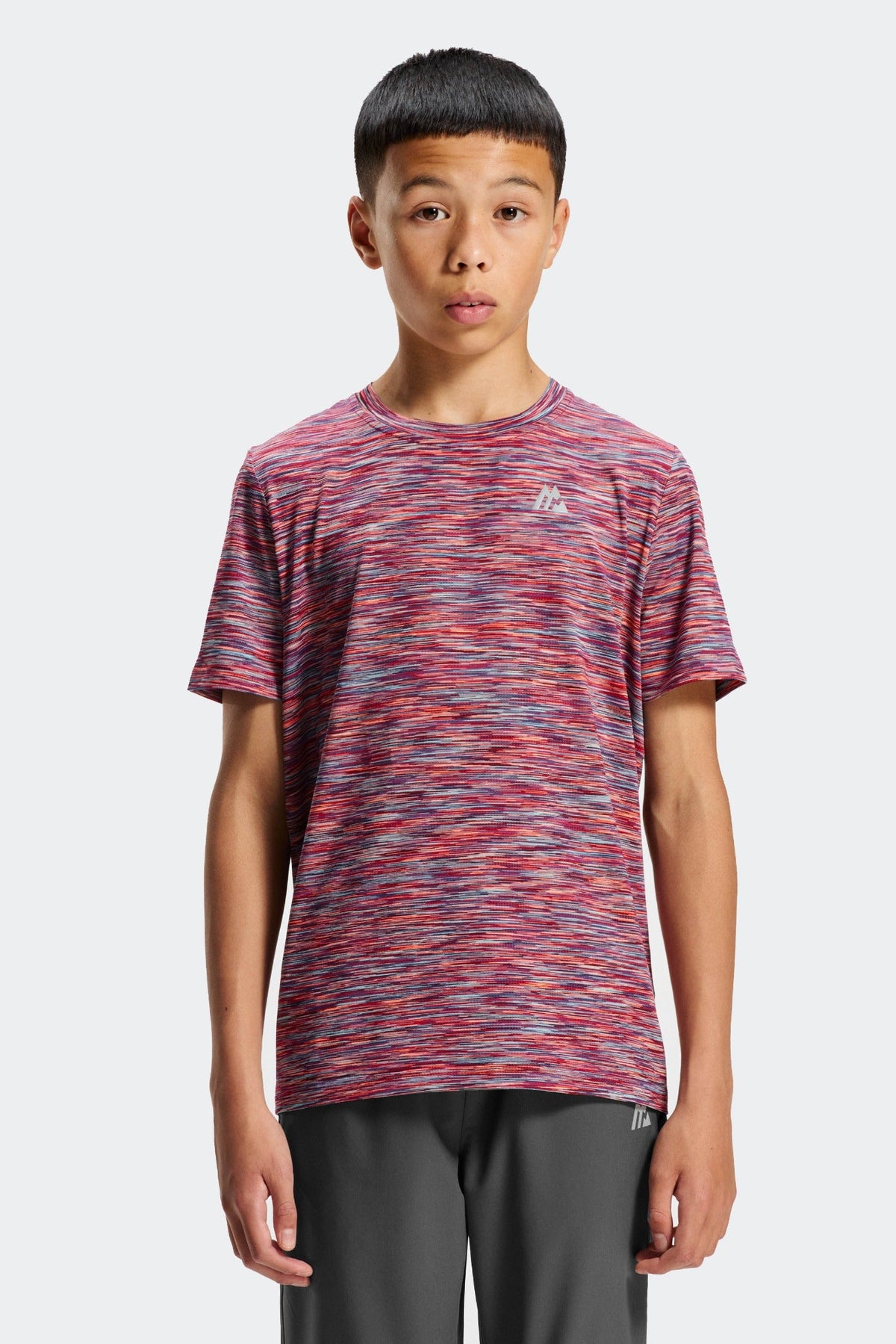 Boys Trail T-Shirt - Blue/Red