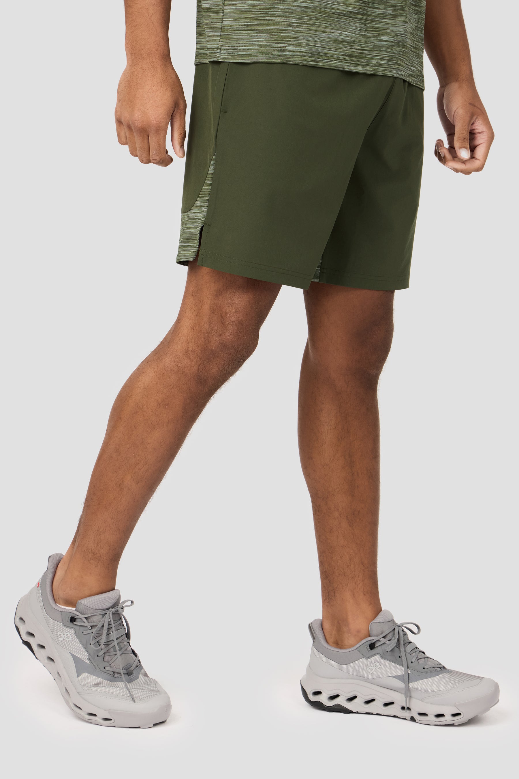 Trail Panel Short - Khaki Multi