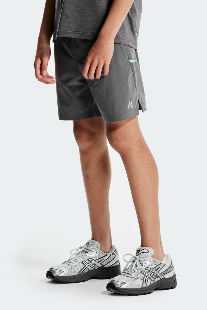 Boys Ignite Short - Cement Grey/Duck Egg