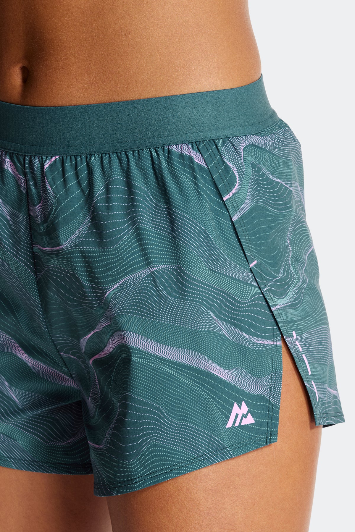 Bora Short - Winter Teal/Powder Pink/Frosted Teal