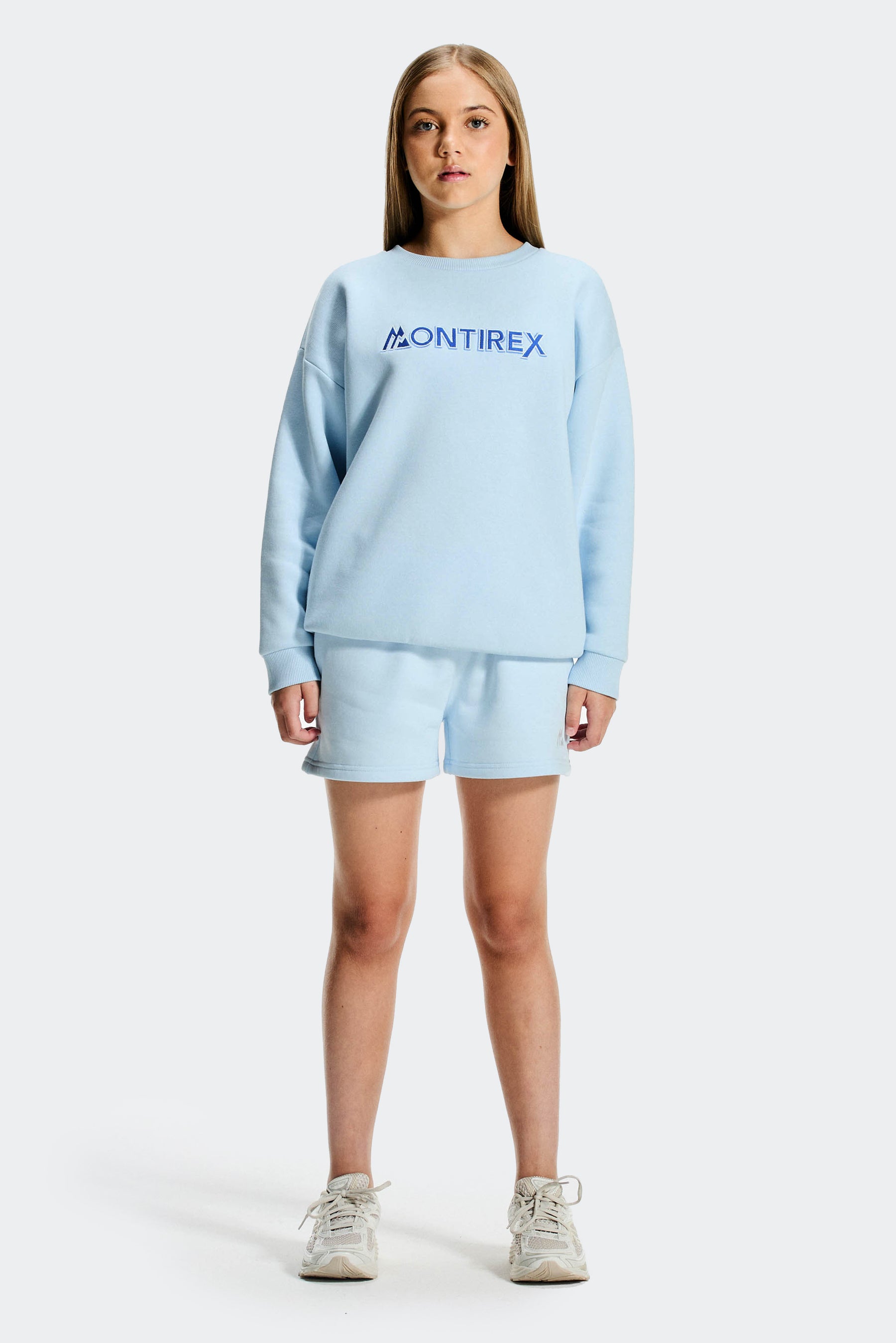 Essence Fleece Short - Misty Blue