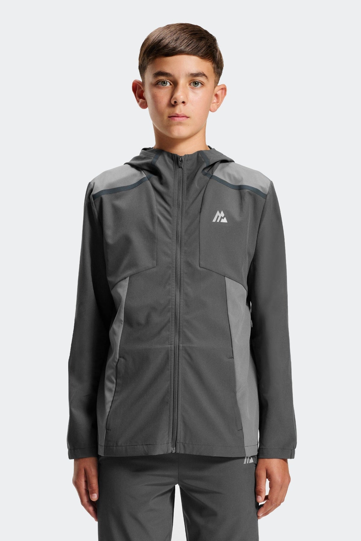 Boys Viper Jacket - Asphalt/Cement Grey