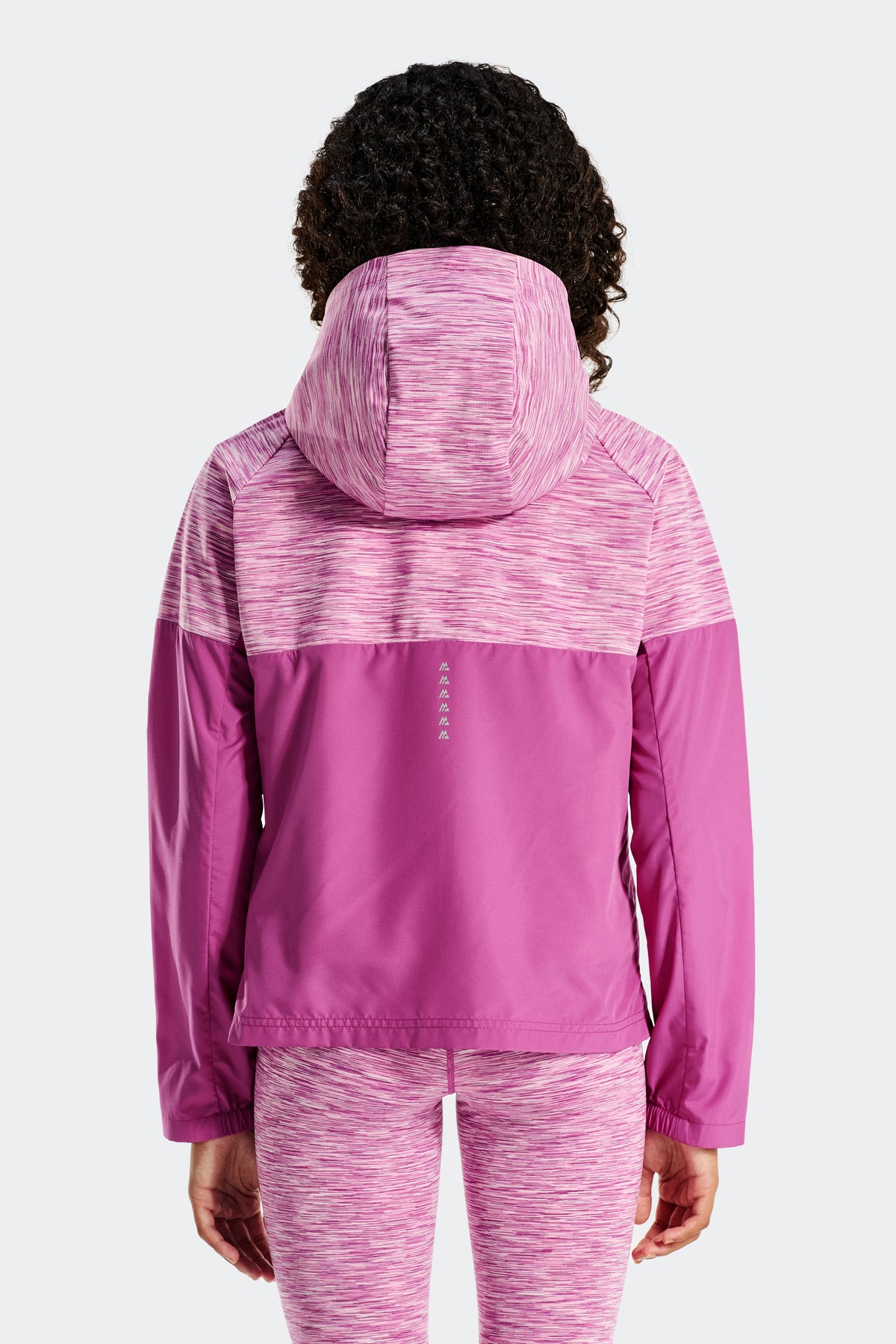 Girls Trail Windbreaker - Purple/Pink