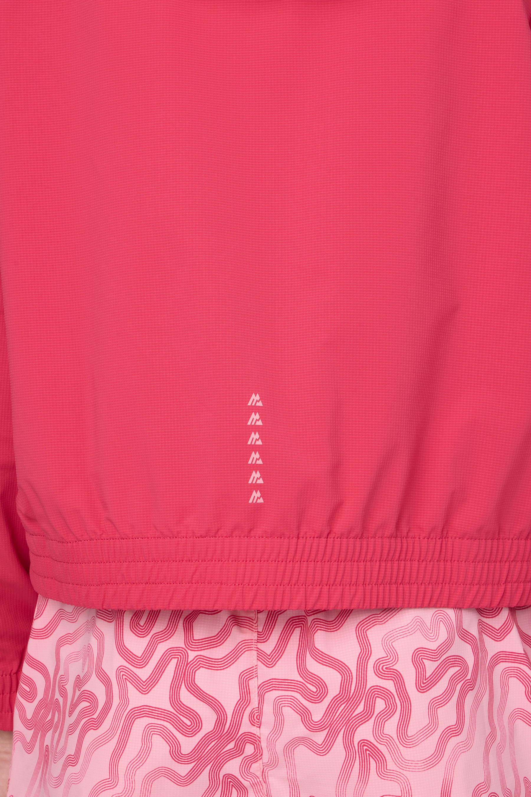 Girls Spin Windbreaker - Bouquet/Sweet Pink