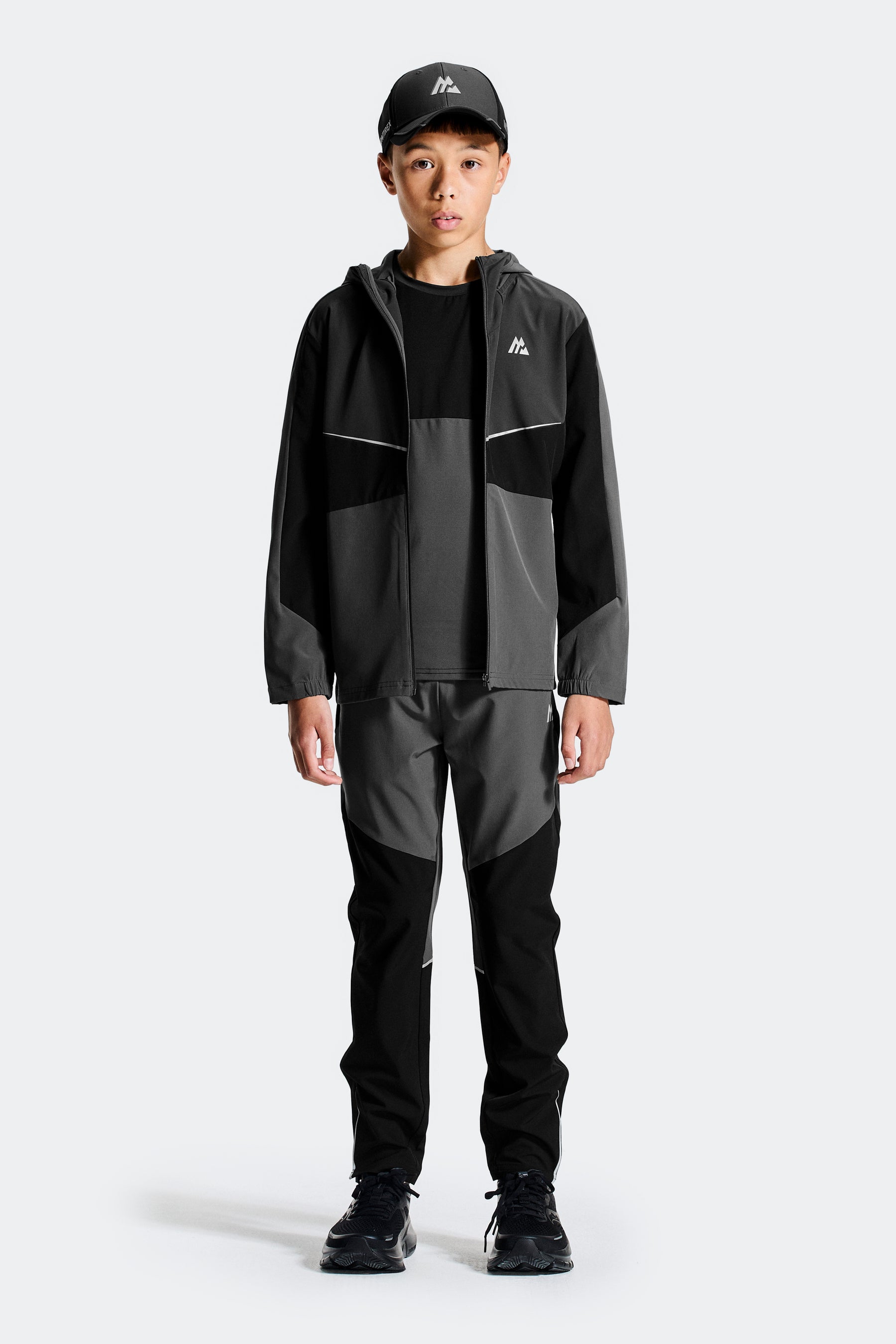 Boys Cerberus Jacket - Asphalt/Black/Onyx