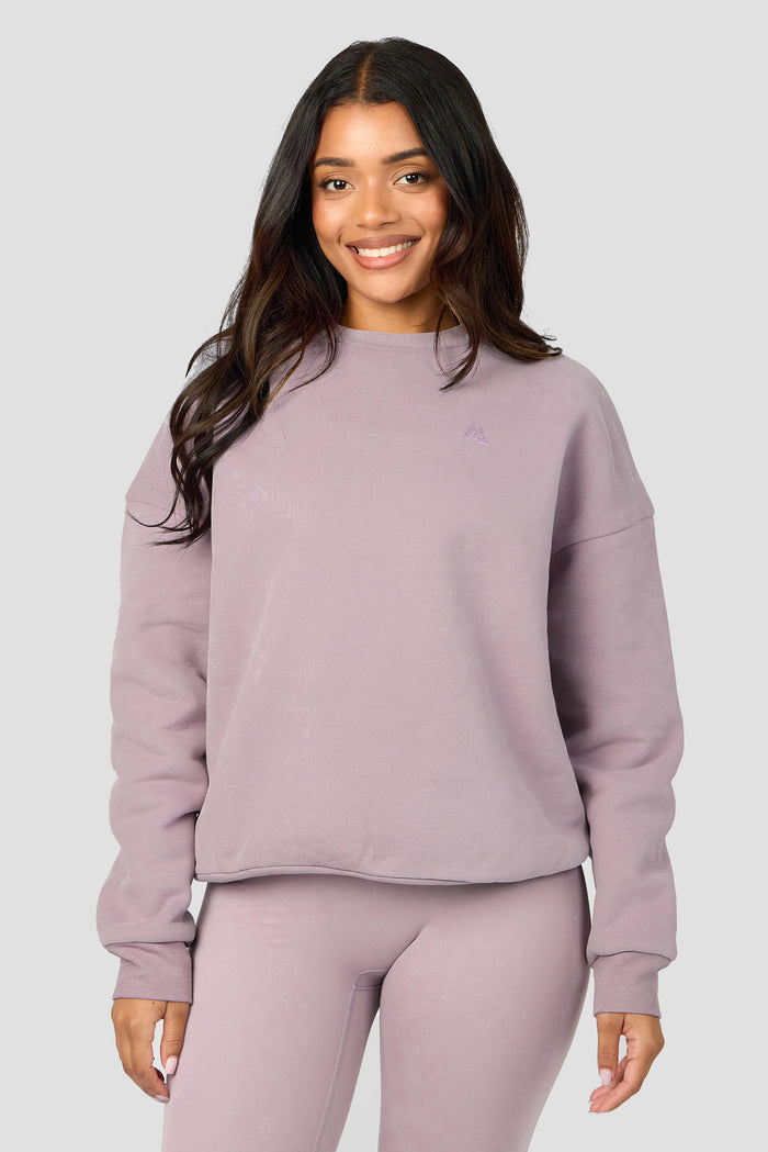Form Oversized Sweatshirt - Lilac Night