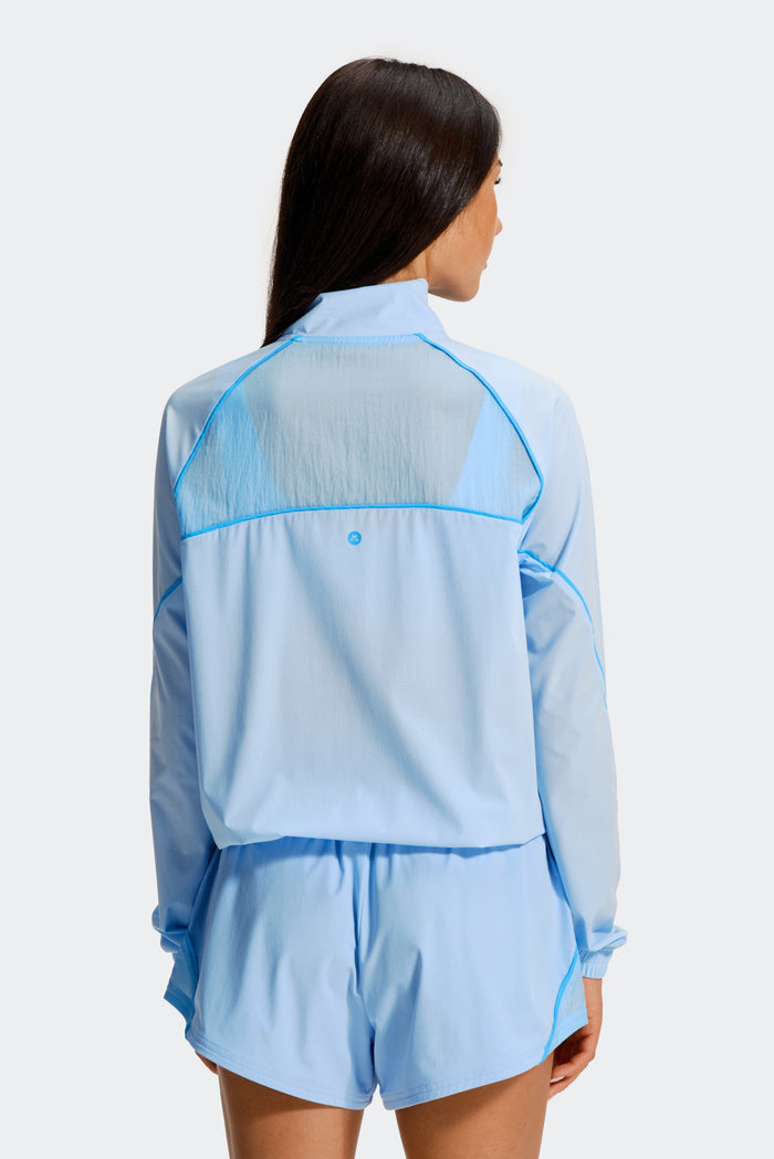 Radiance Windbreaker - Blissful Blue/Blue Blossom