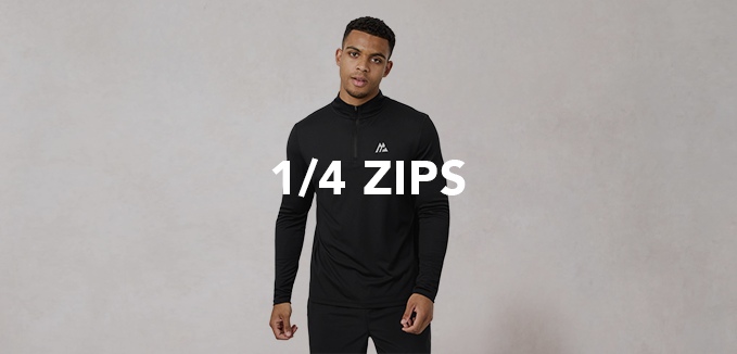 MEN'S 1/4 ZIPS