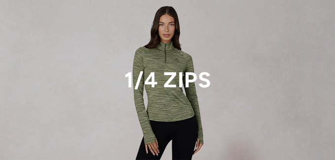 WOMEN'S 1/4 ZIPS