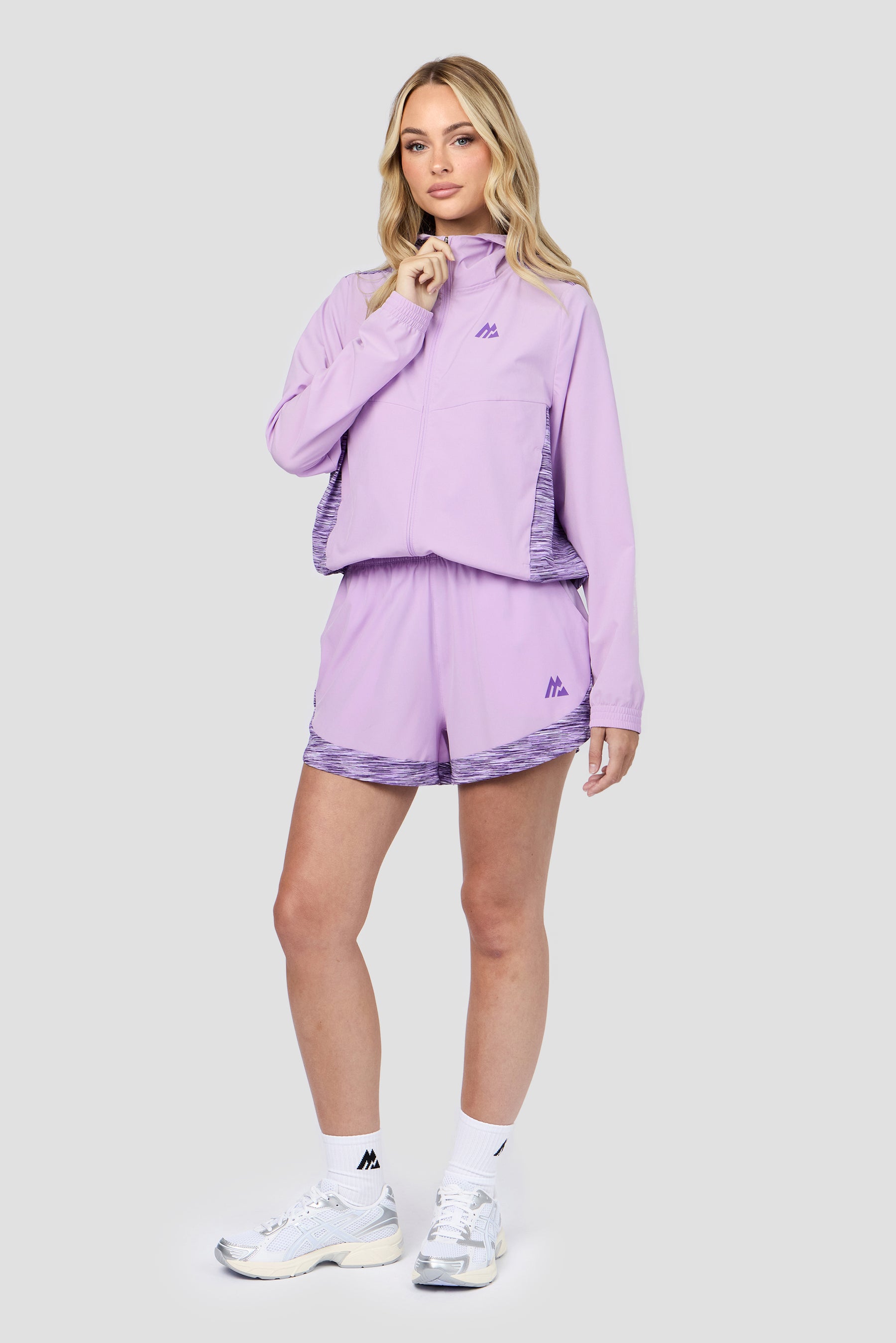 Women's Trail Windbreaker - Purple/Lilac Multi 