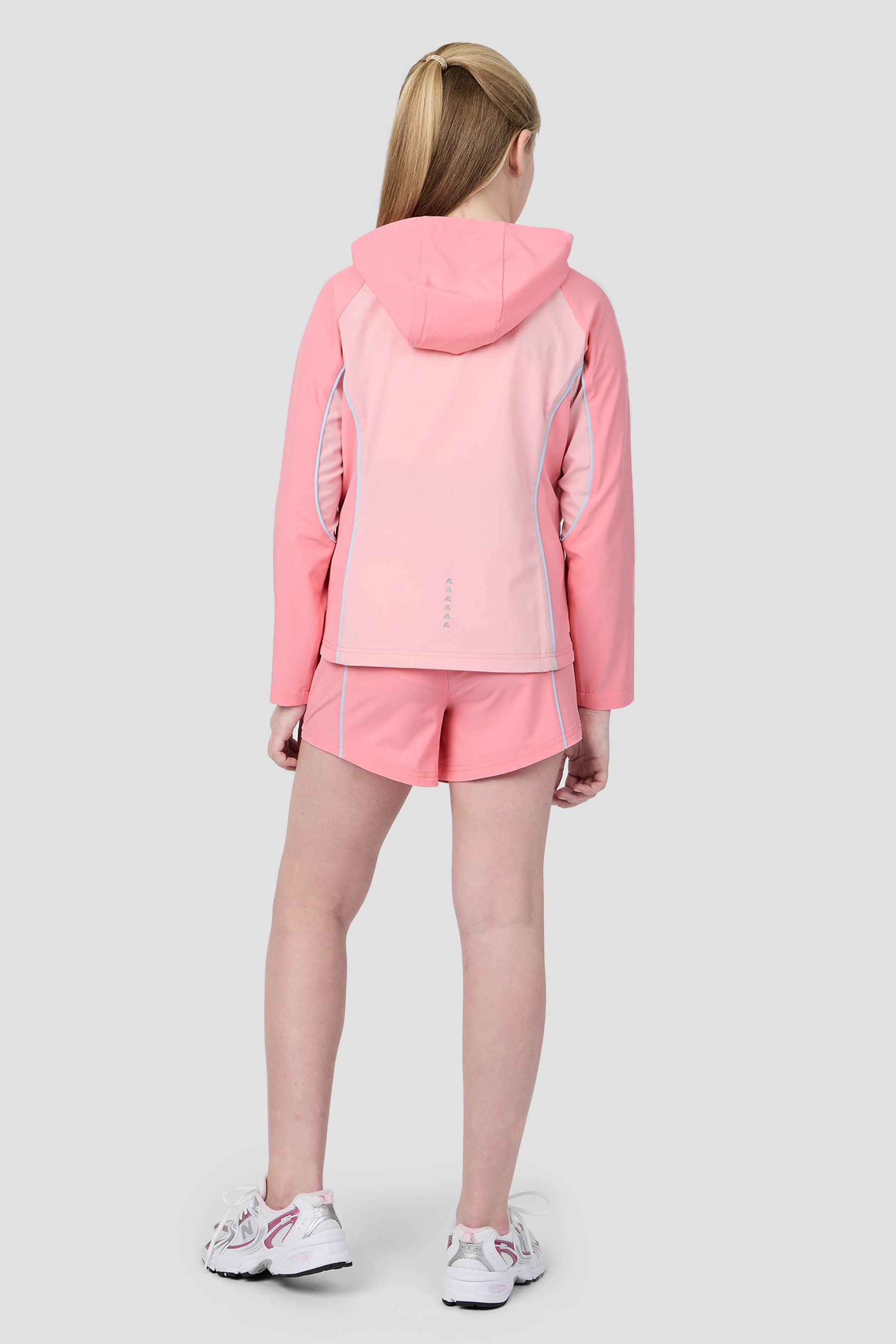 Girls Lumina Short - Ballet/Misty Blue