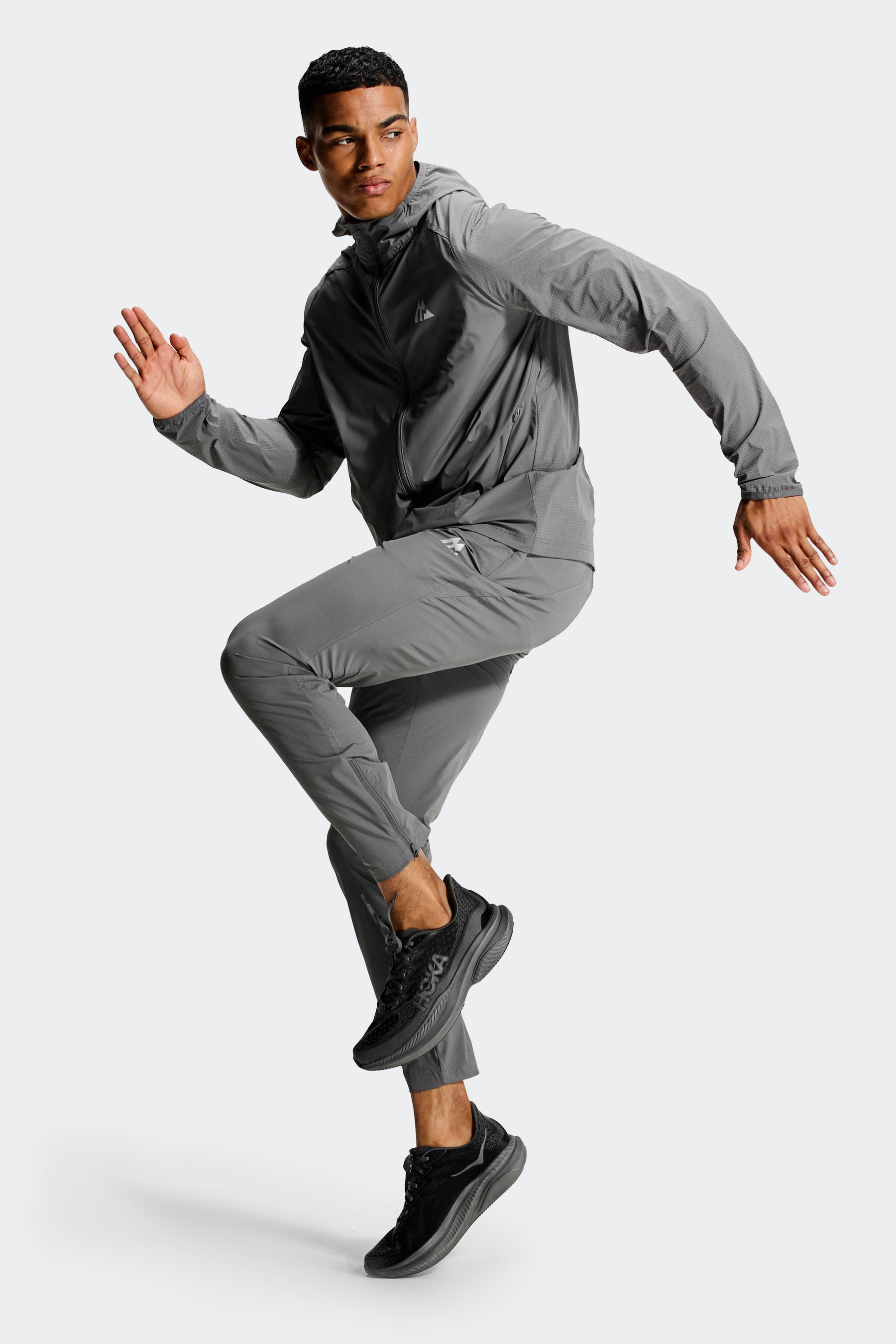 Argent Reflective Jacket - Cement Grey