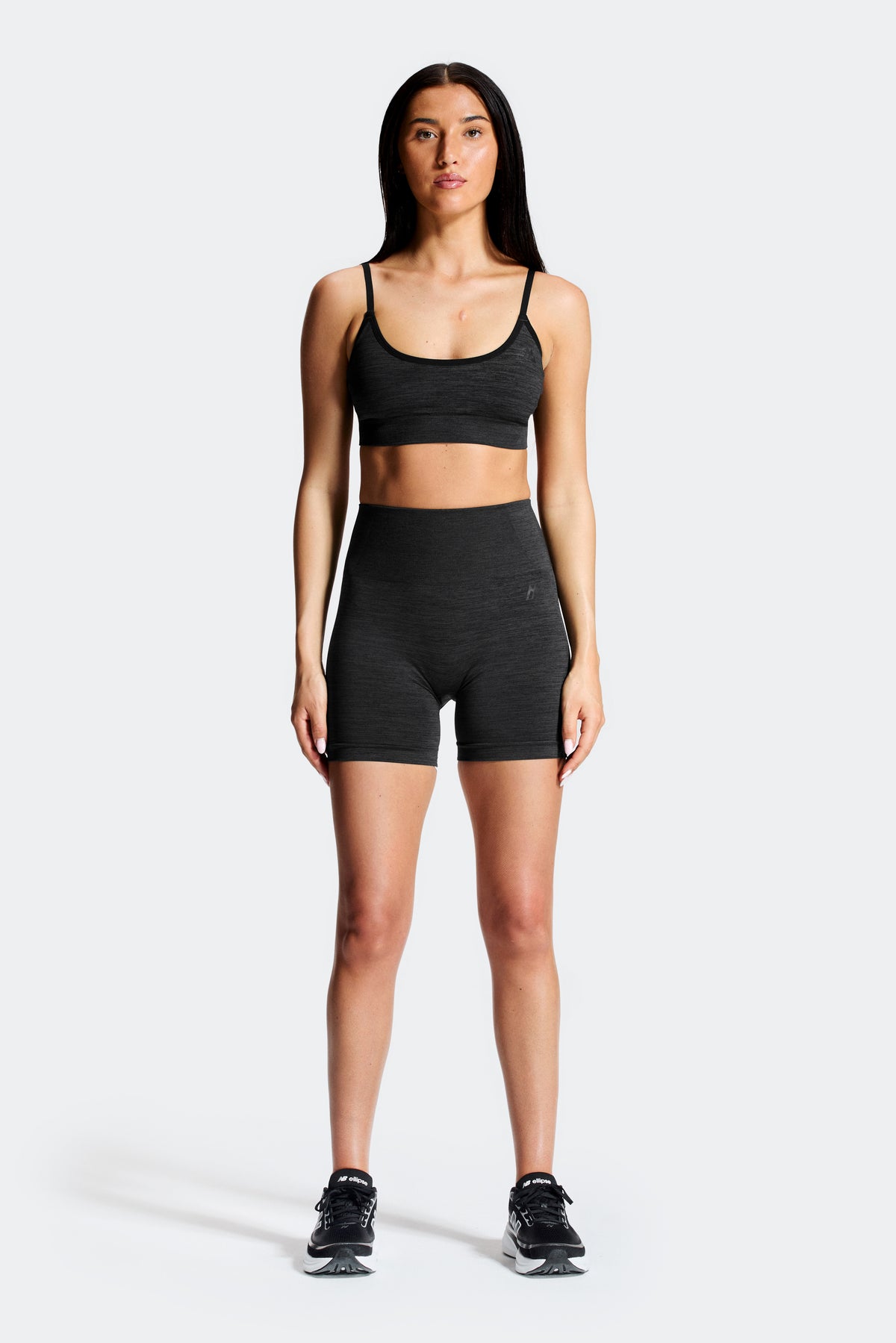 Trail Seamless Short - Black Marl