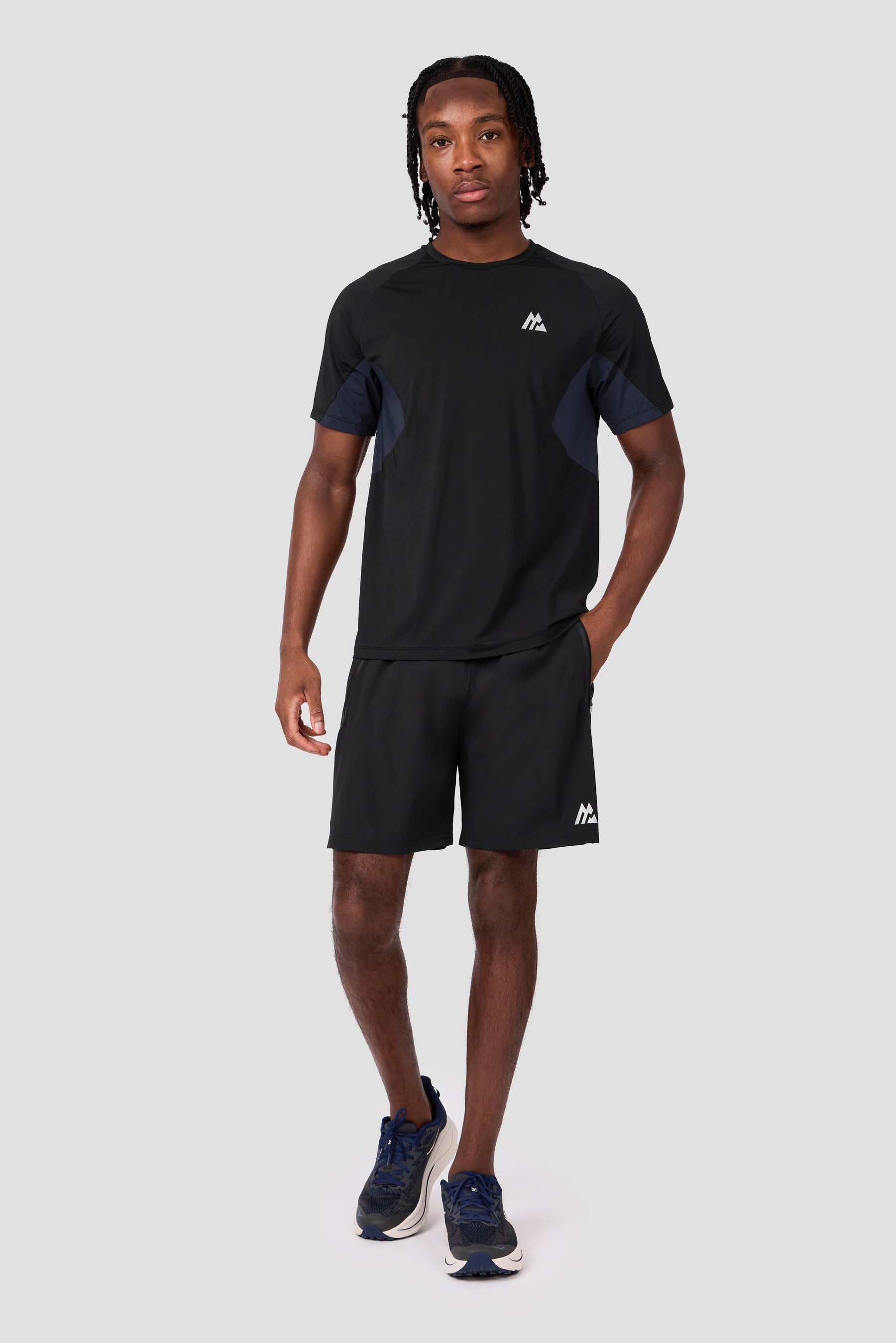 Endurance Short - Black/Midnight Blue/Bondi