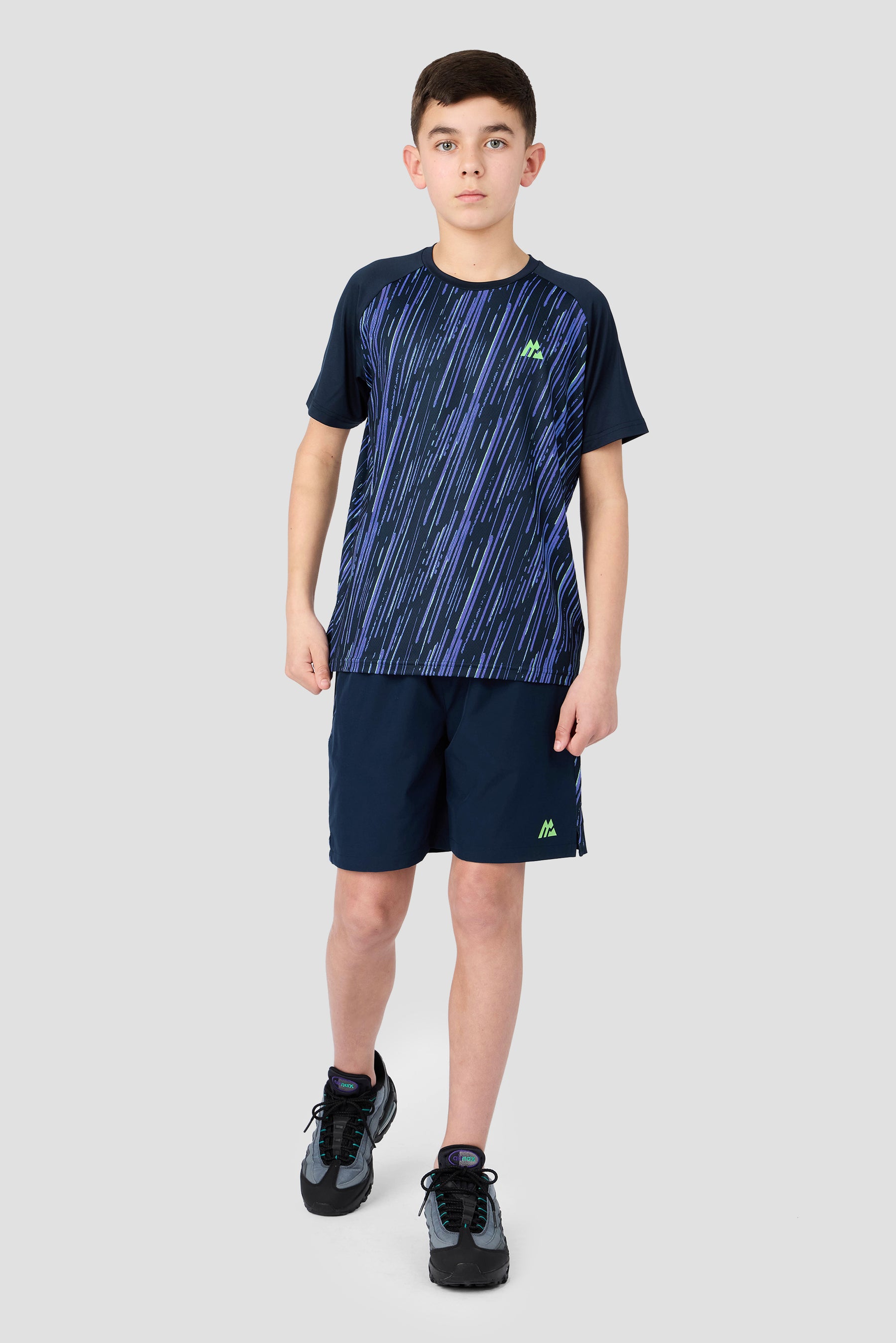 Boys Vigour T-Shirt - Midnight Blue/Ultraviolet