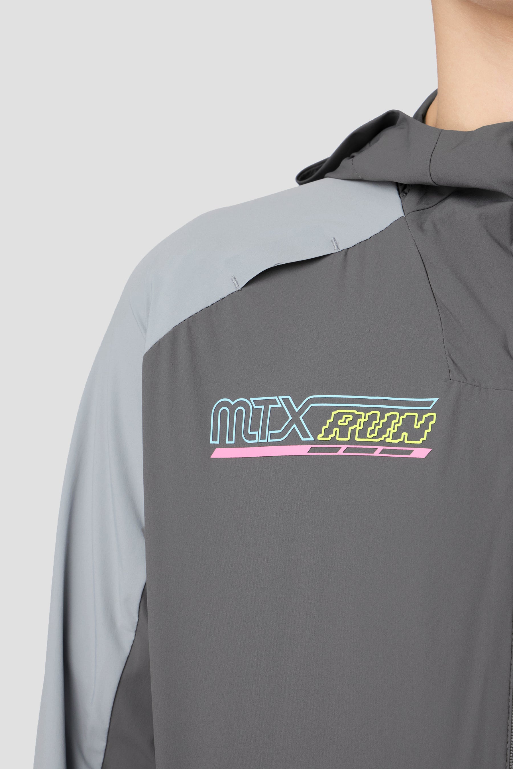 MTX Run Turbo Jacket - Cement Grey/Platinum Grey