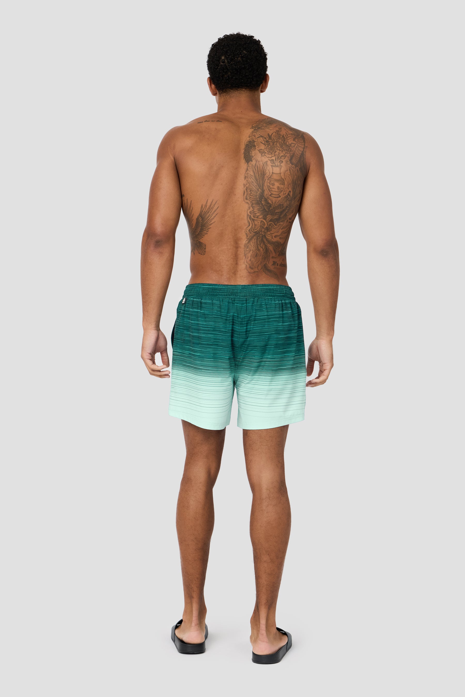 Trail Swim Short - Deep Teal/Water Spring