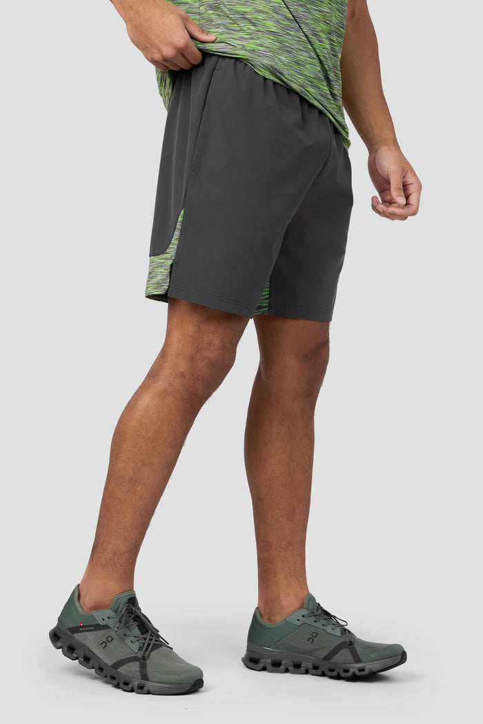 Trail Panel 2.0 Short - Grey/Neon Green