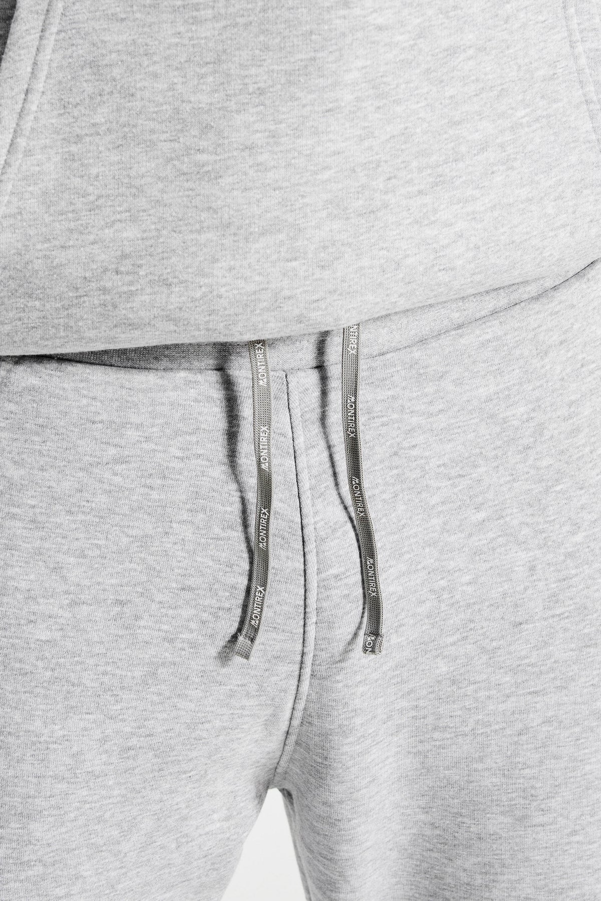 Essential Straight Leg Jogger - Cement Grey Marl