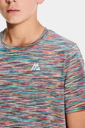 TRAIL 2.0 T-SHIRT - AGENCY/MINT BLUE/ICED TANGO/BLISSFUL BLUE/CORAL EMBER