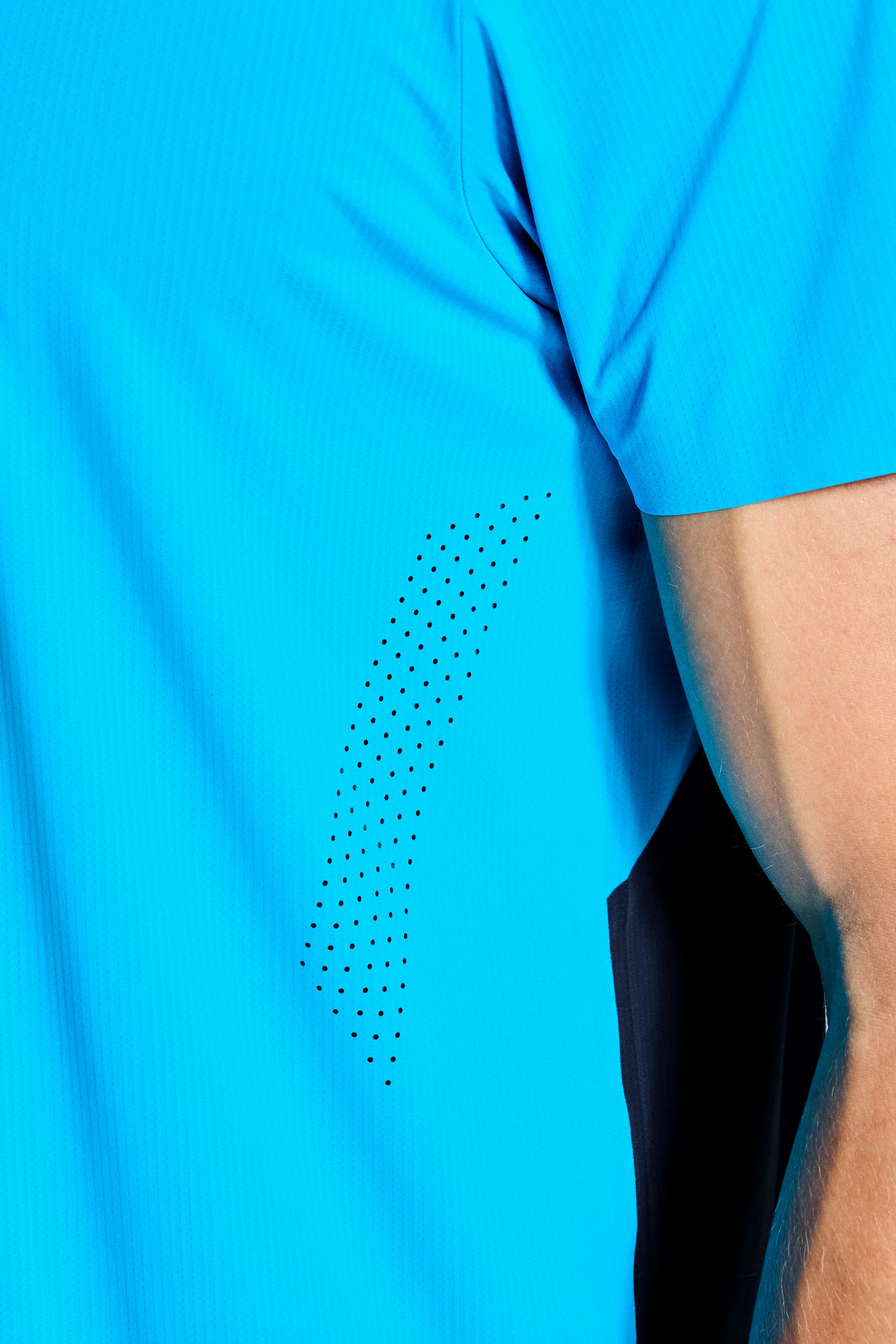 MTX Run Vertex T-Shirt - Maya Blue/Midnight Blue